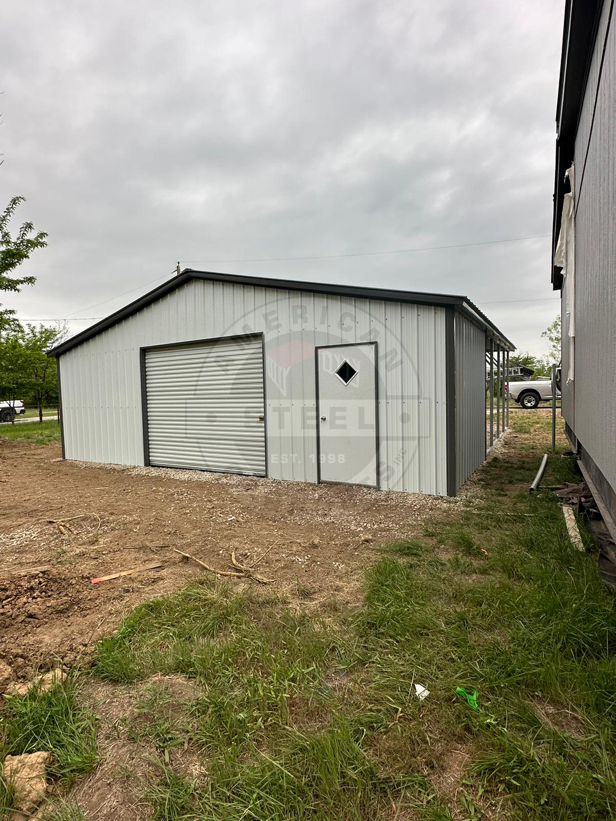 Lake Worth TX Metal Garage