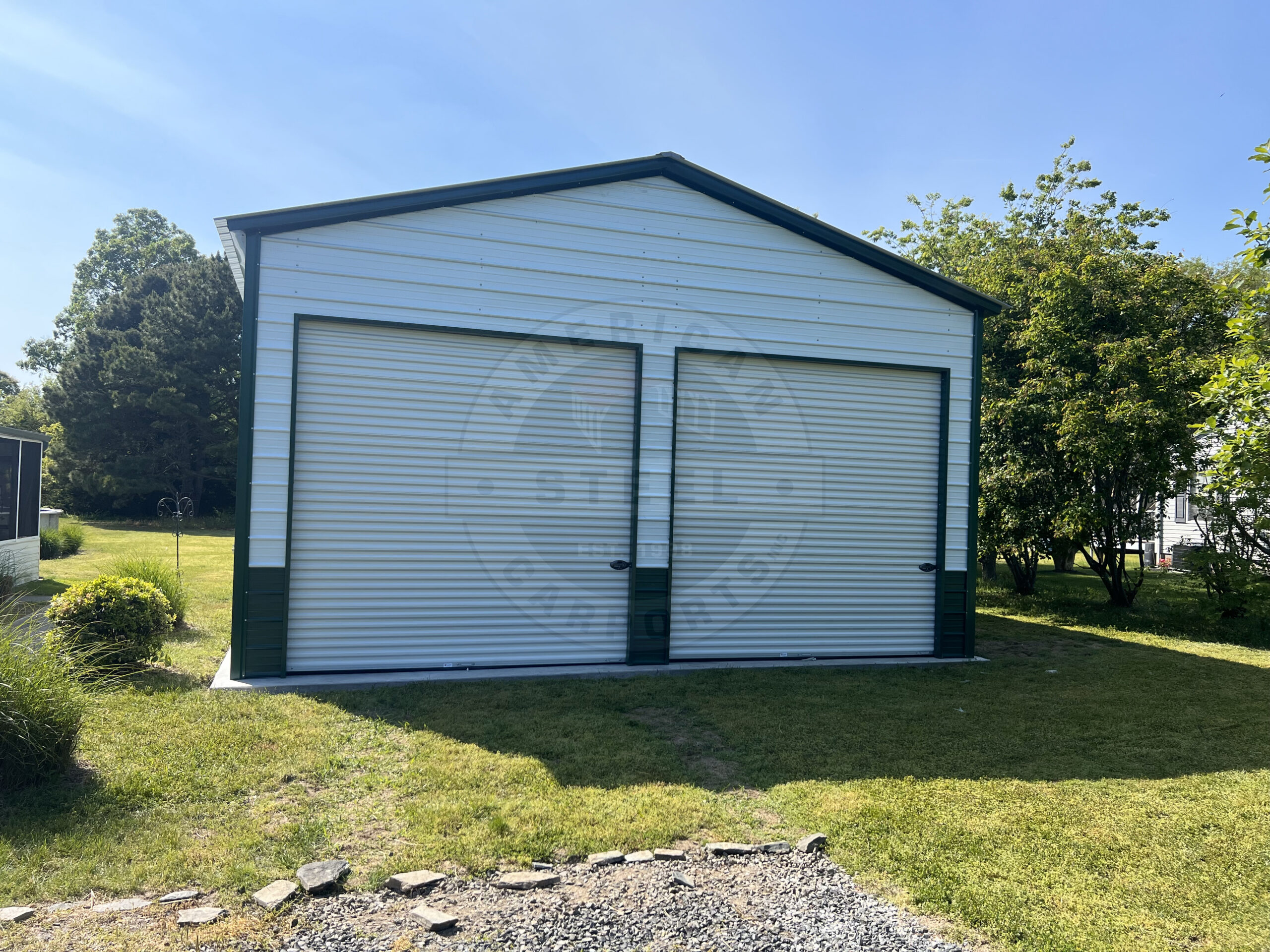 Metal-Steel-Garage-Humble-Texas