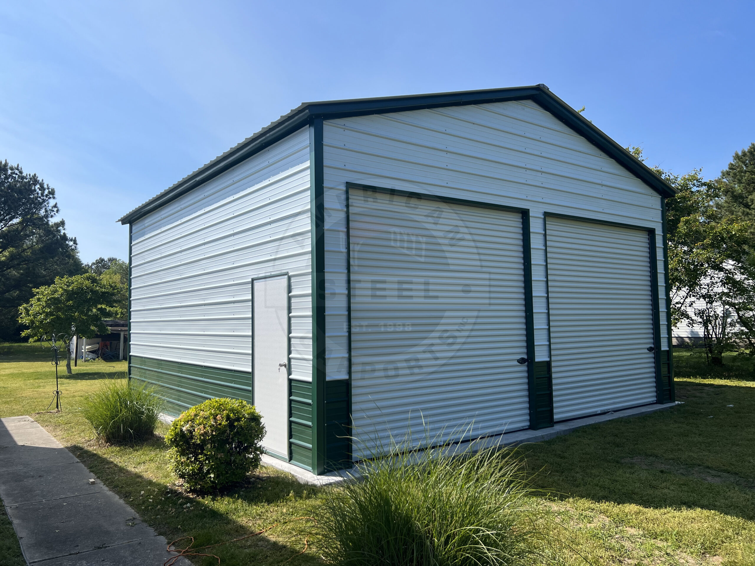 Metal-Steel-Garage-Humble-Texas