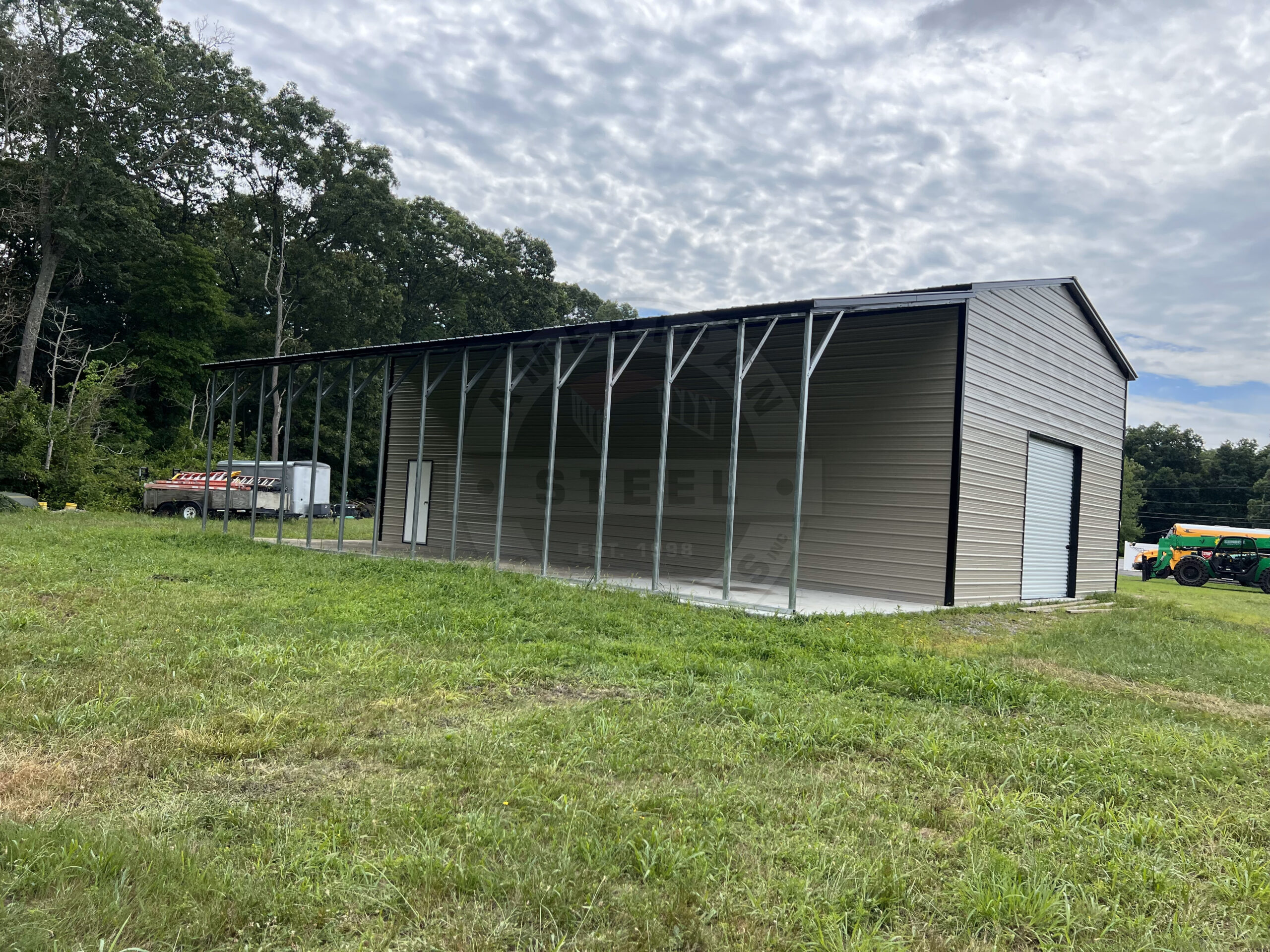 Metal-Steel-Garage-Custom-Belton-Texas