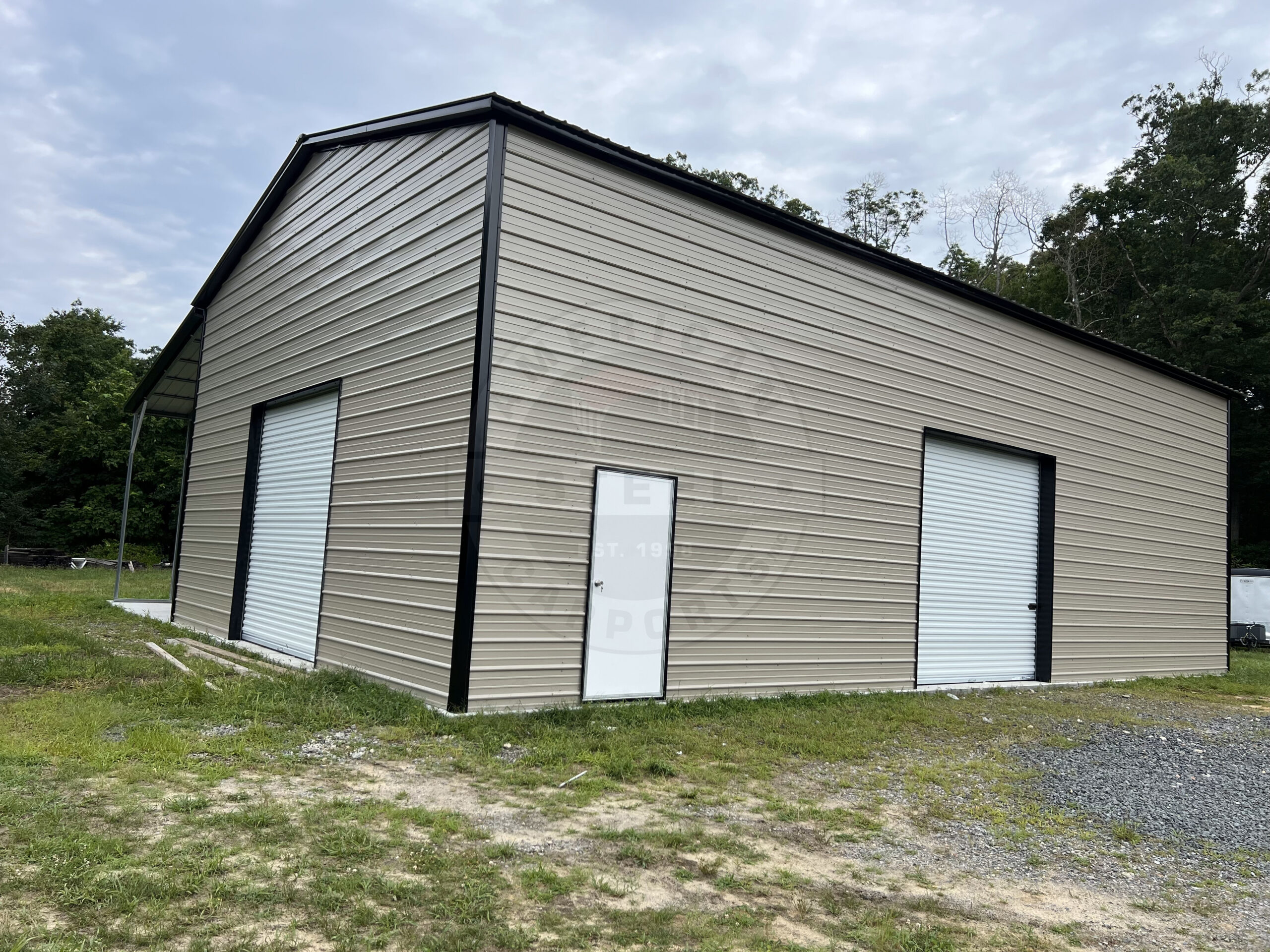 Metal-Steel-Garage-Custom-Belton-Texas