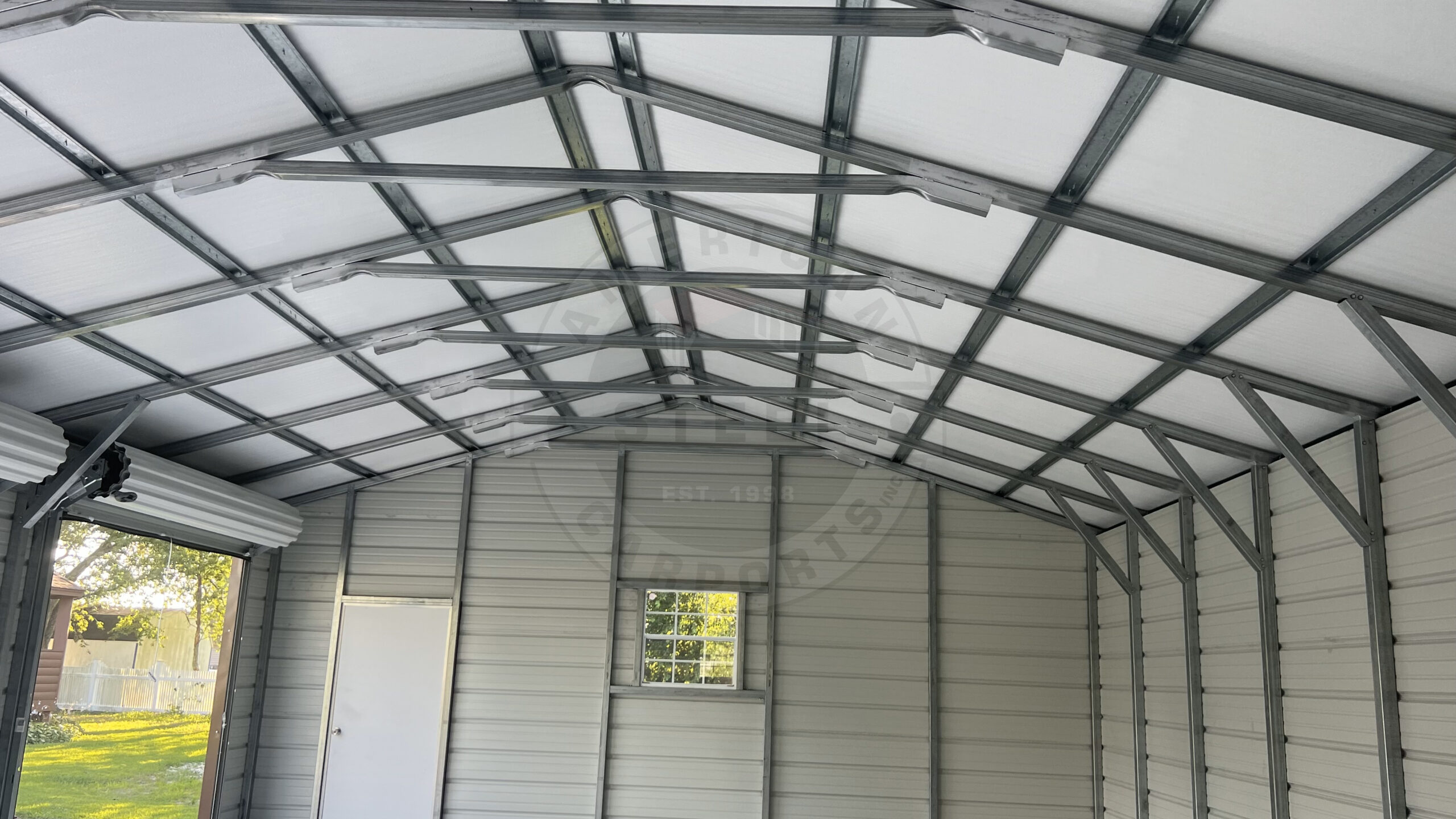 Thrall TX Metal Garage - Image 5