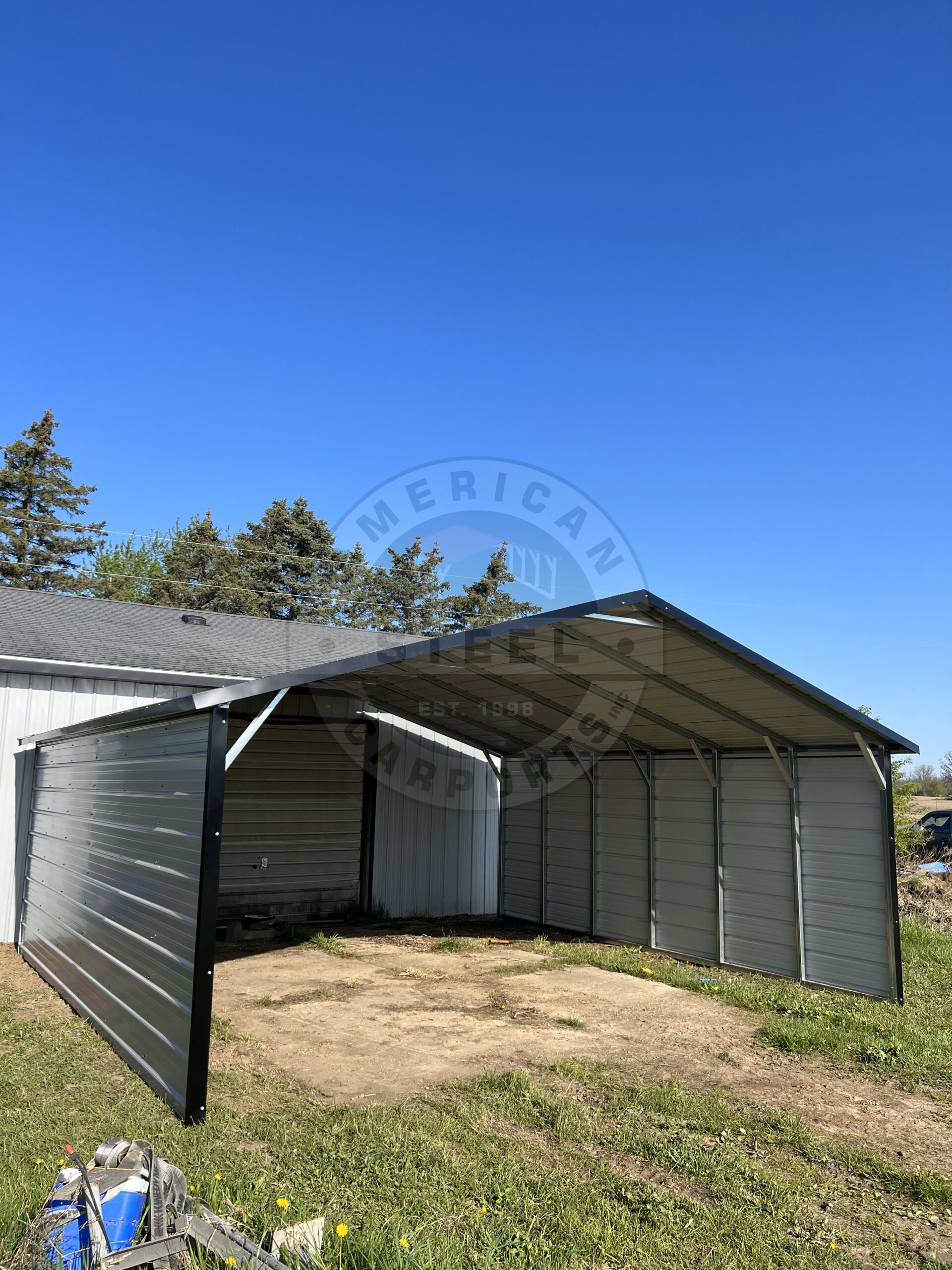 Richmond KY Metal Carport - Image 3