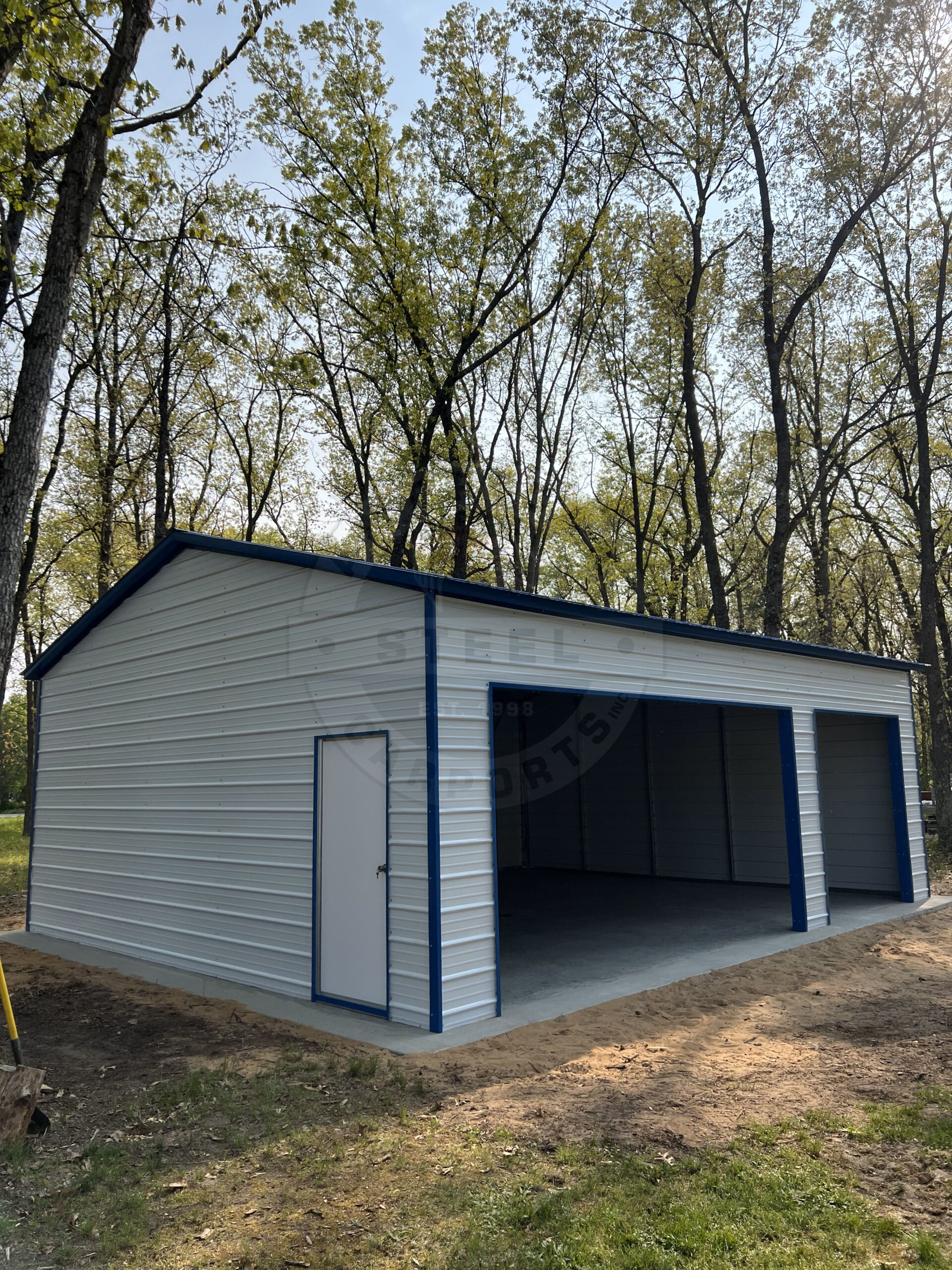 Metal-Steel-Garage-Midlothian-TX