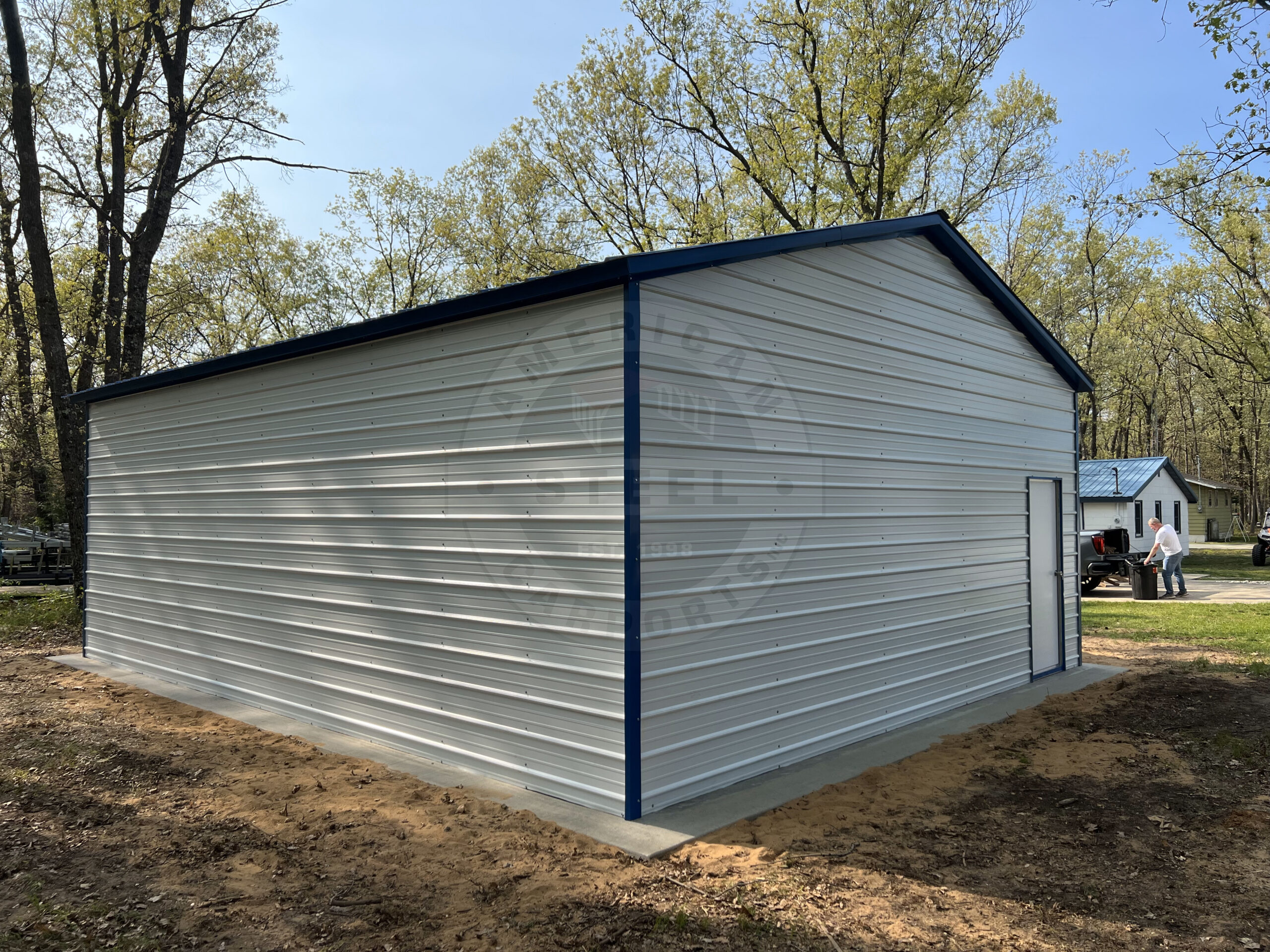 Metal-Steel-Garage-Midlothian-TX