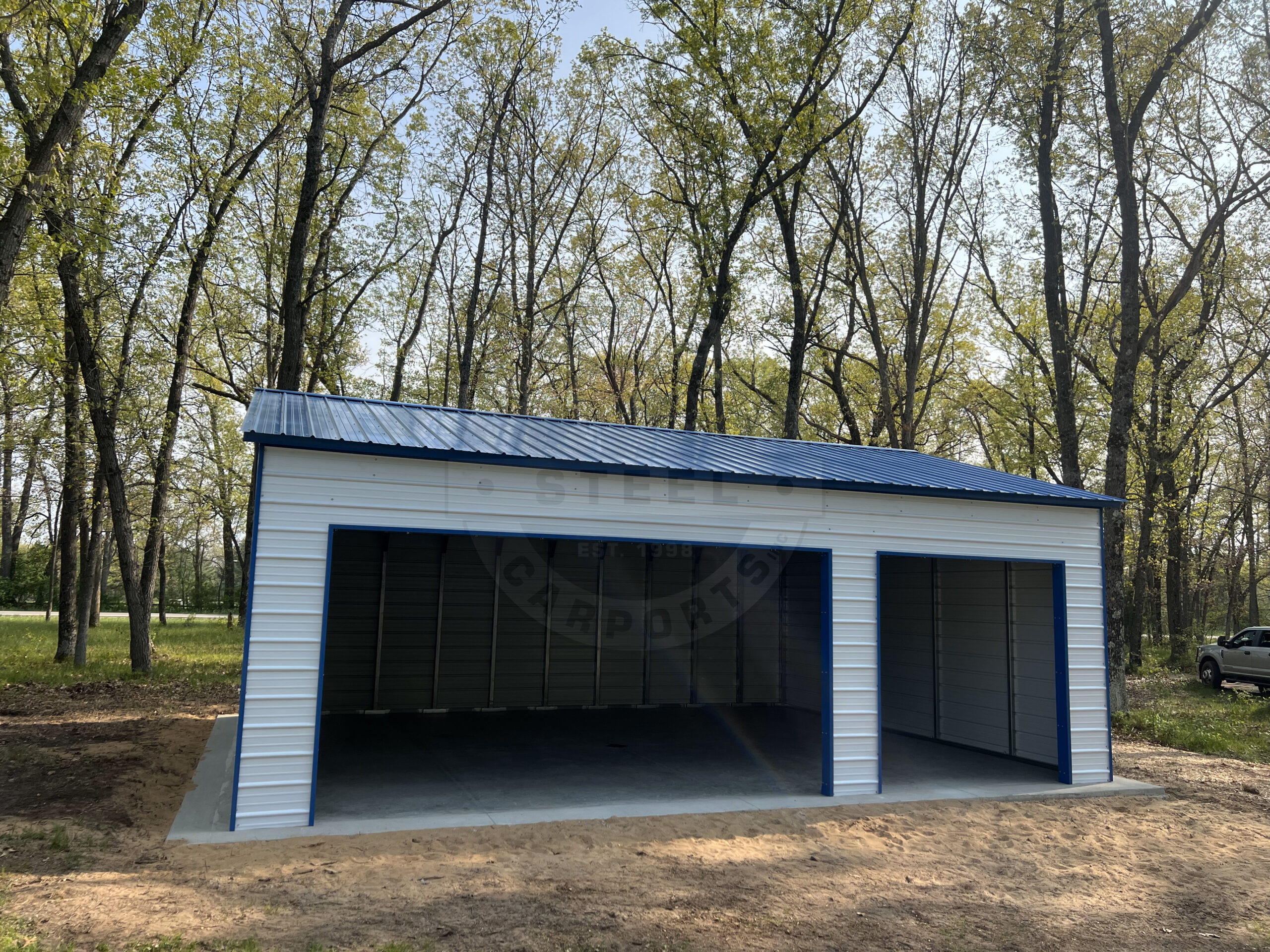 Metal-Steel-Garage-Midlothian-TX