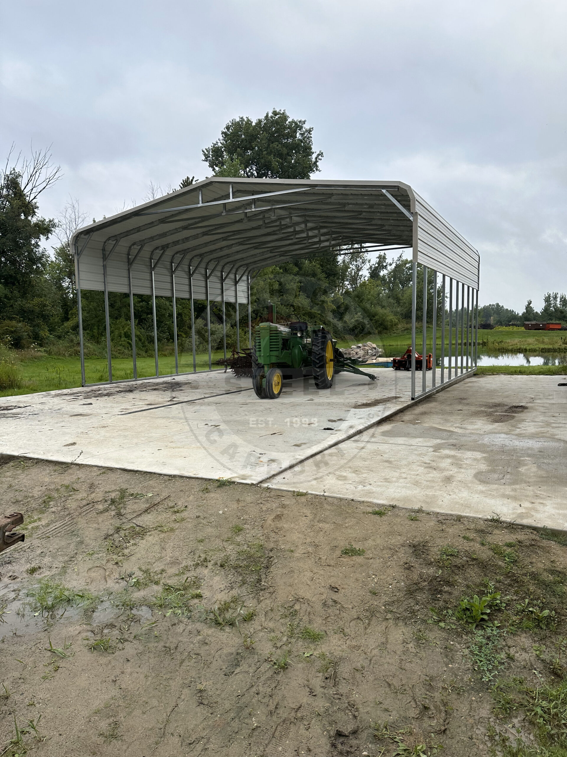 Metal Steel Carport Clarksville Tennessee