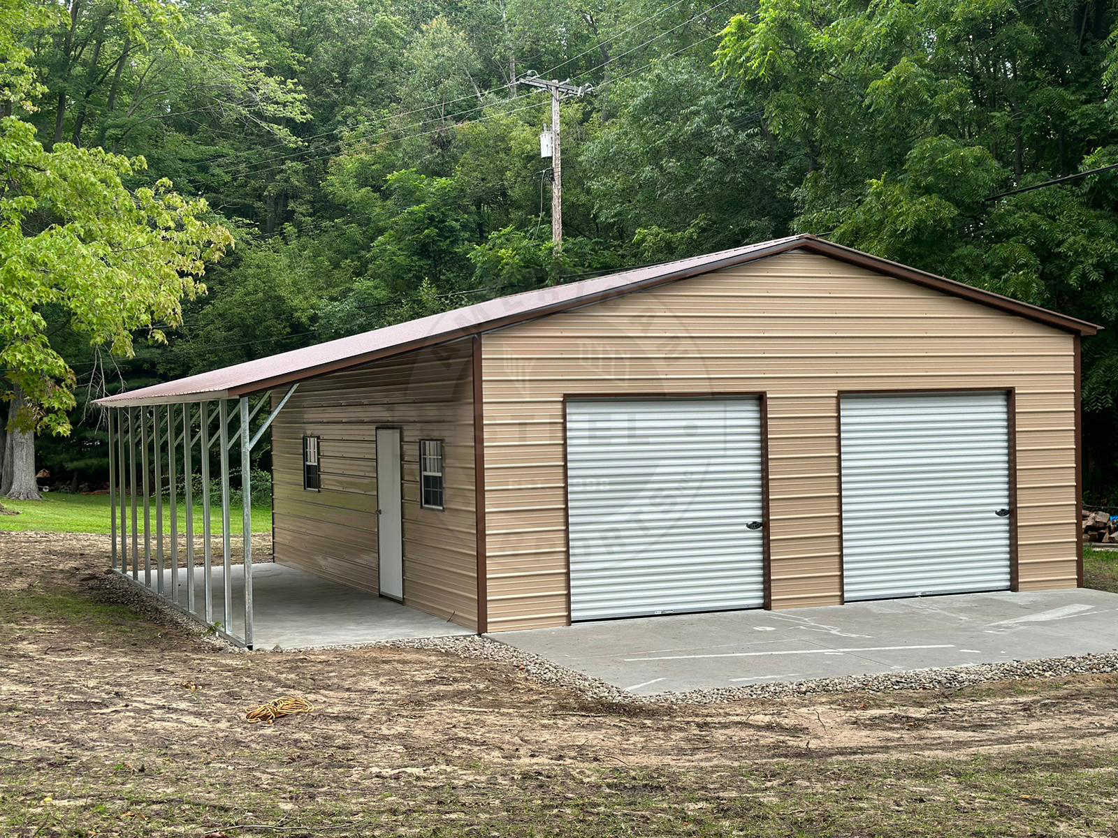 Bridgeport TX Metal Garage
