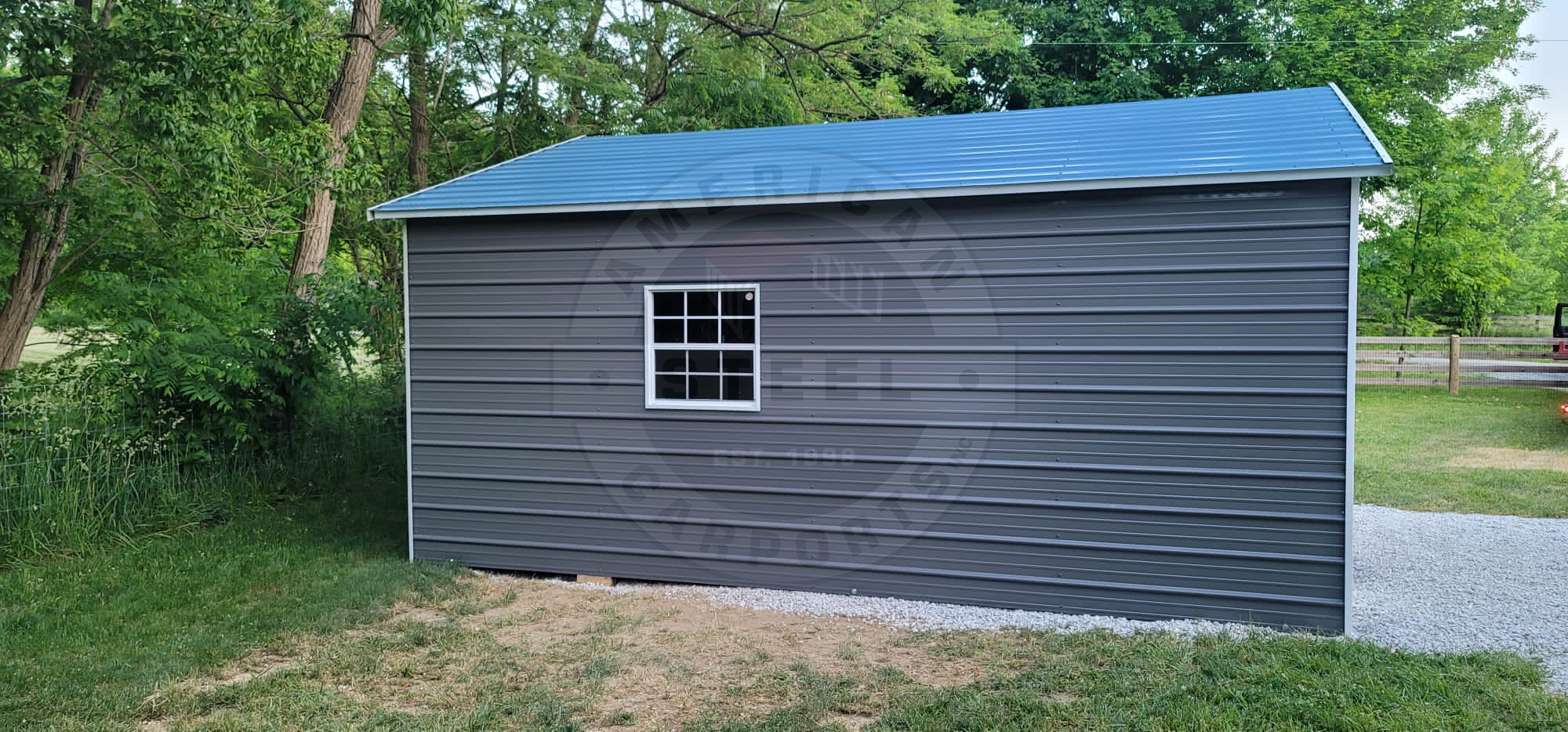 Nocona TX Metal Garage - Image 4