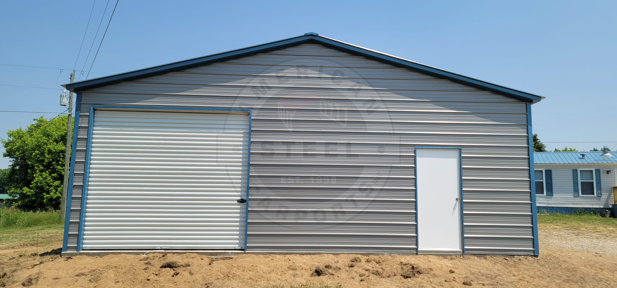 Metal-Steel-Garage-Plainview-Texas