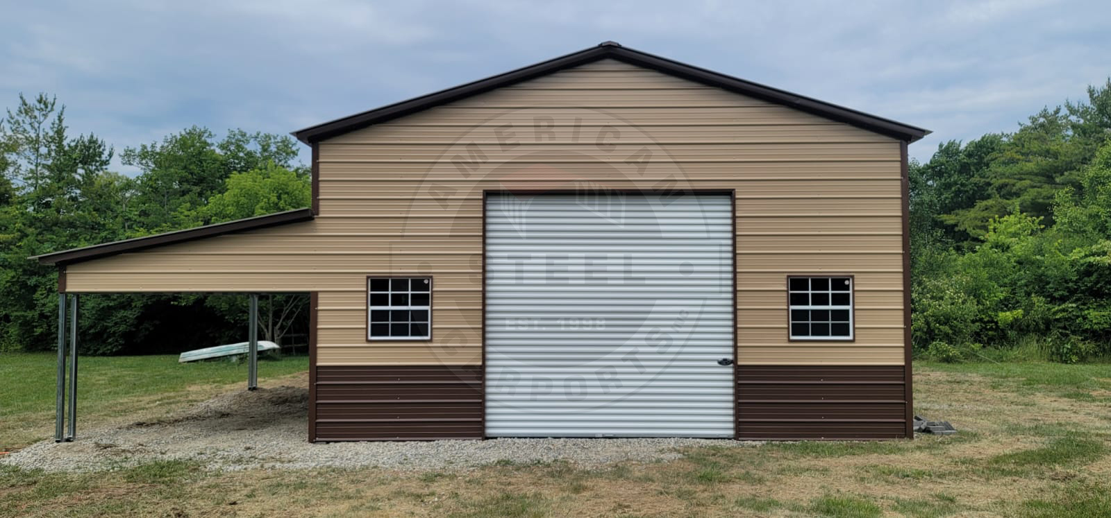 Shady Grove TX Metal Garage