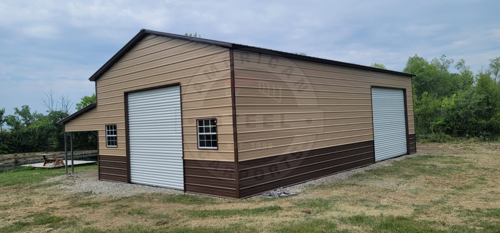 Shady Grove TX Metal Garage - Image 8