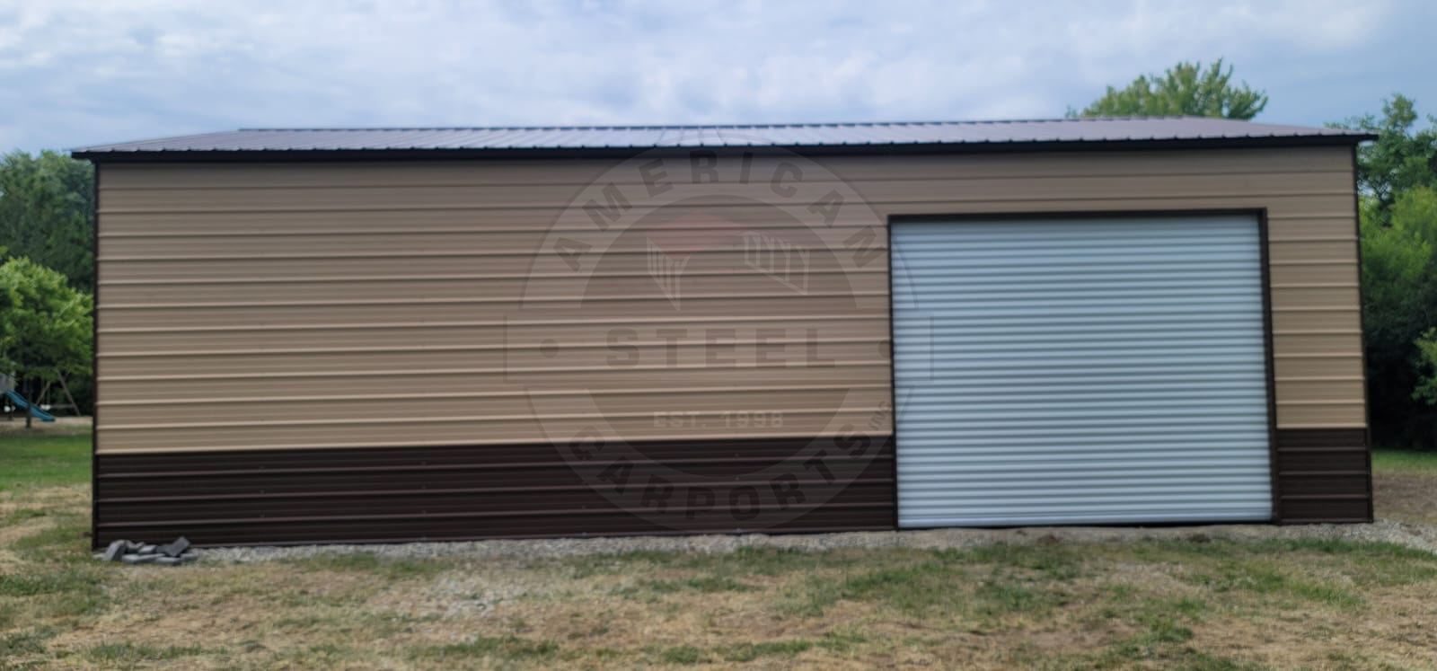 Shady Grove TX Metal Garage - Image 3