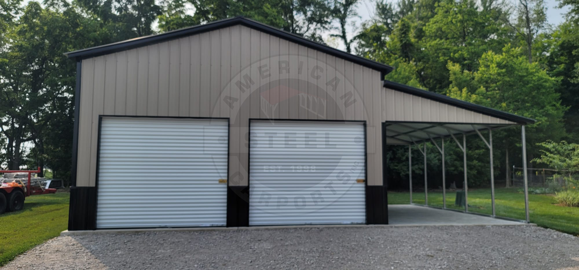 Primrose TX Metal Garage - Image 3
