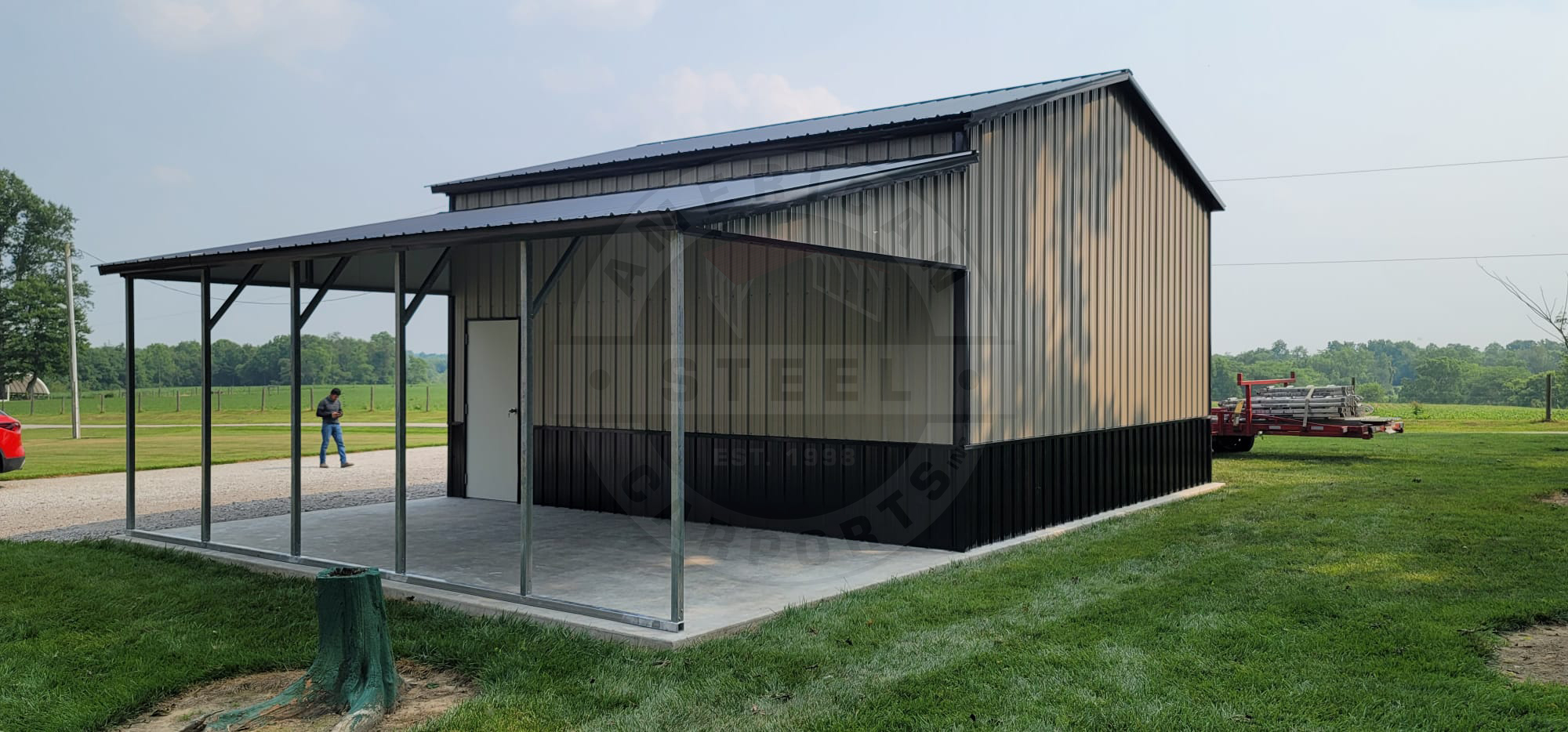 Primrose TX Metal Garage - Image 4