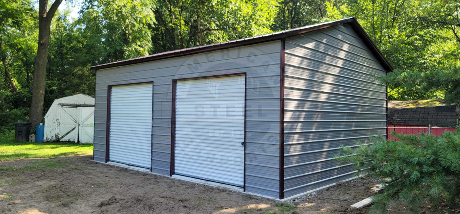 Brownfield TX Metal Garage