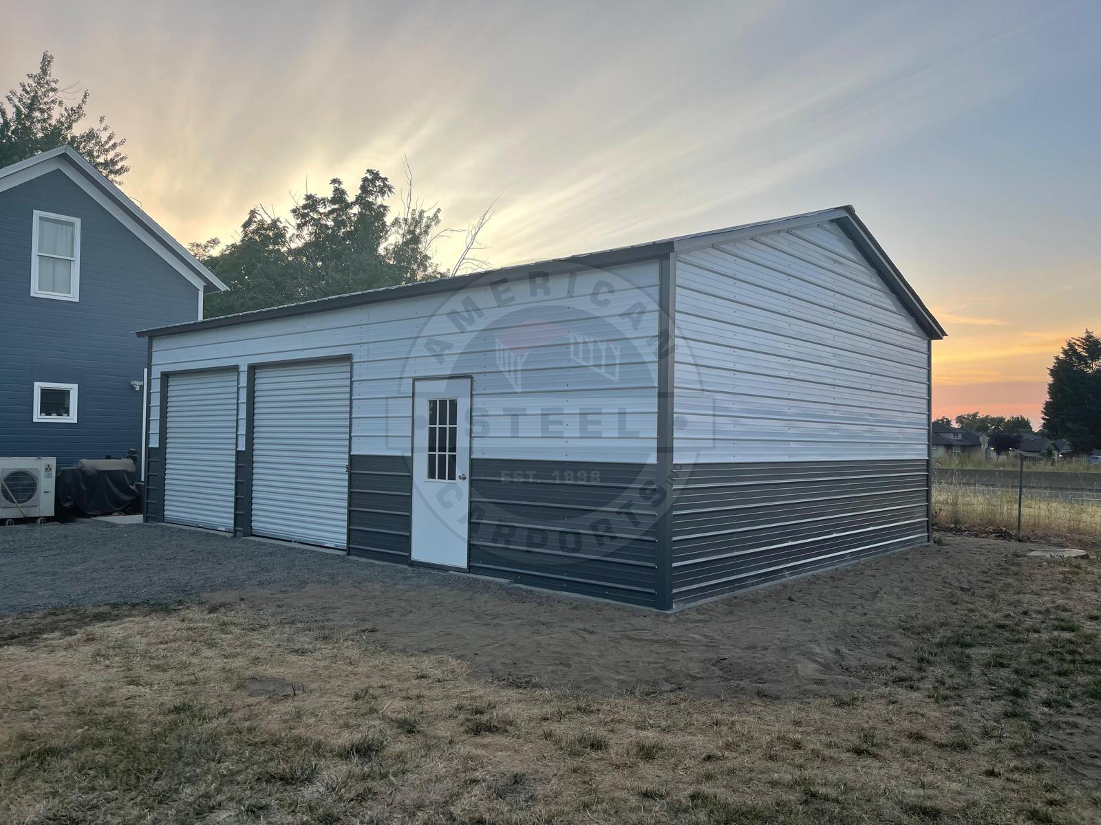 Weatherford TX Metal Garage