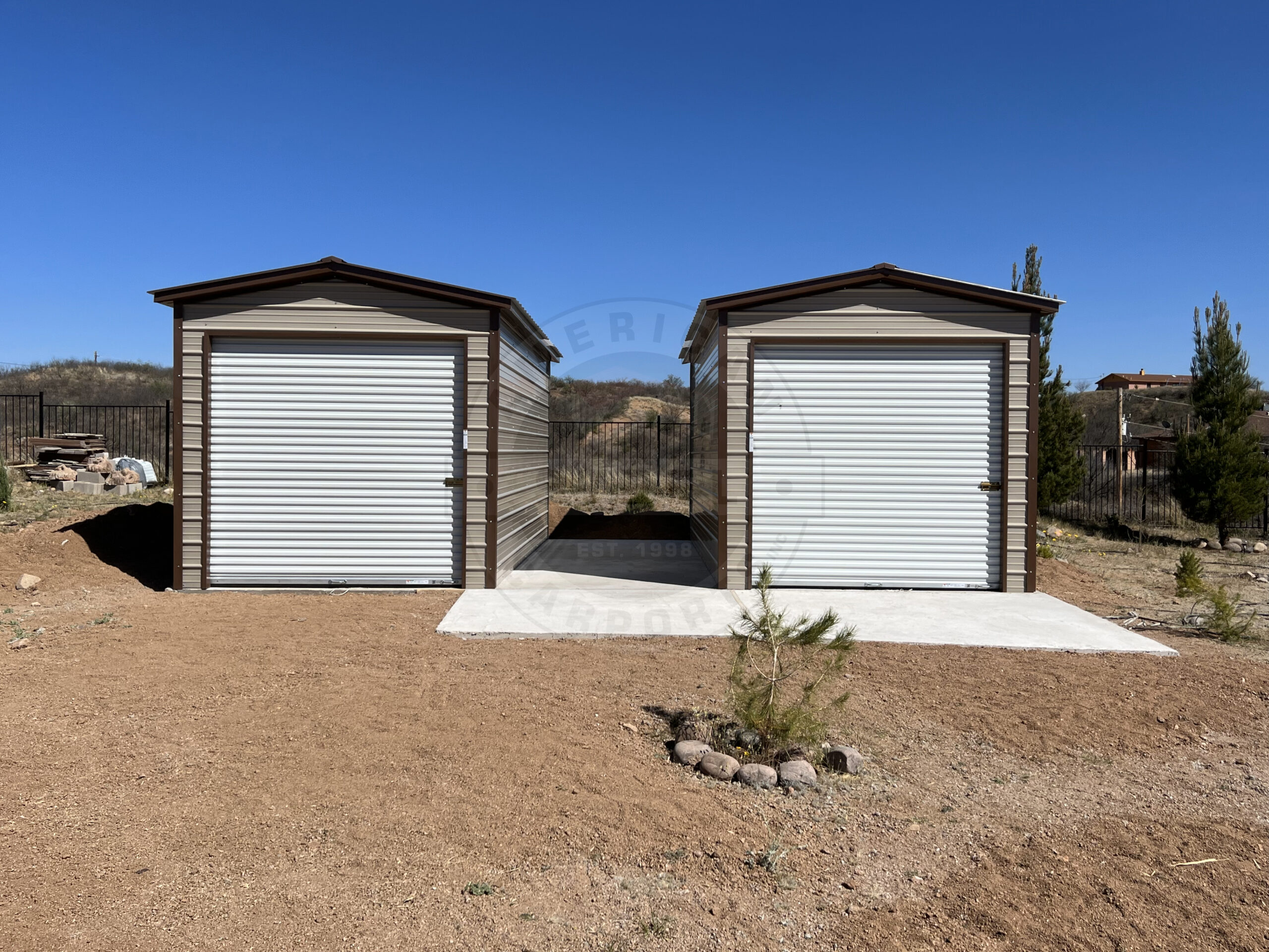 Krum TX Metal Garage