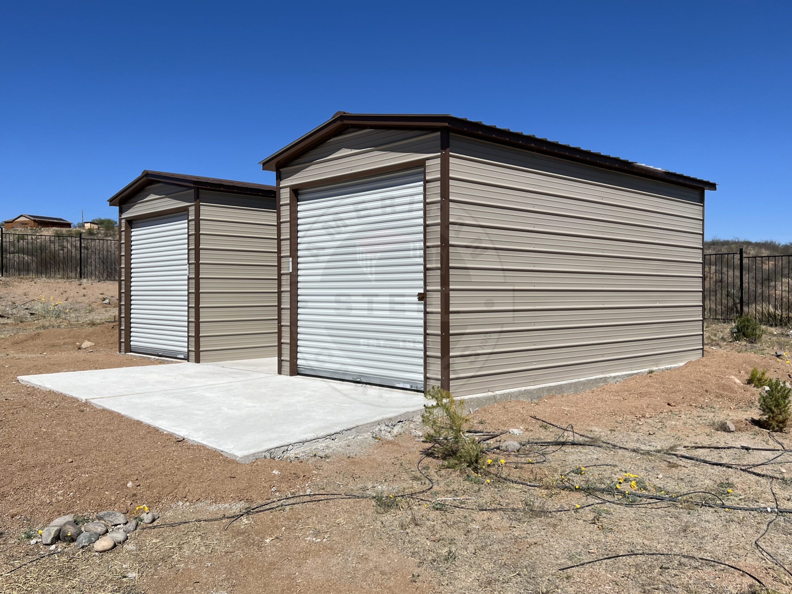 Krum TX Metal Garage