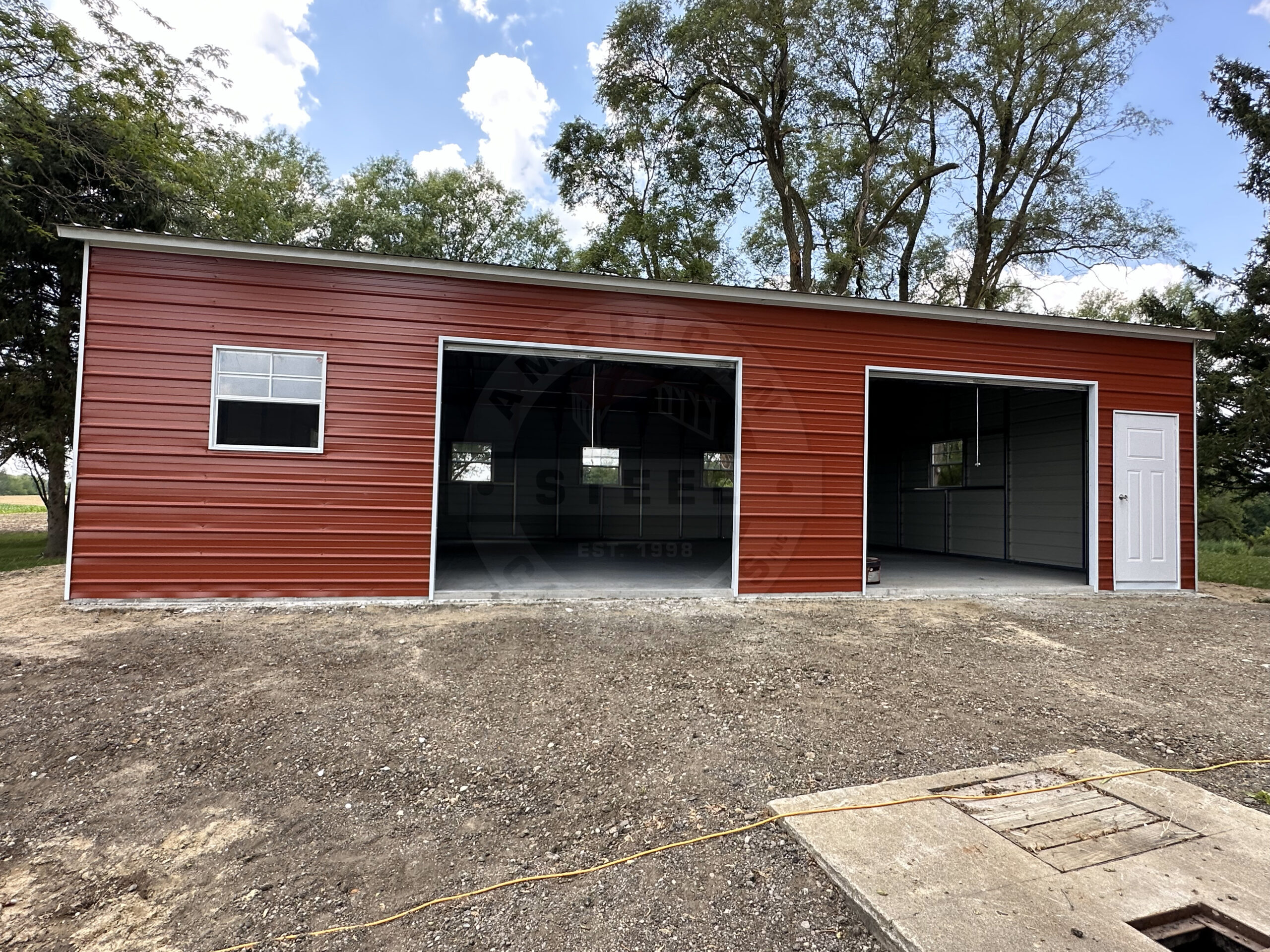 Plano TX Metal Garage