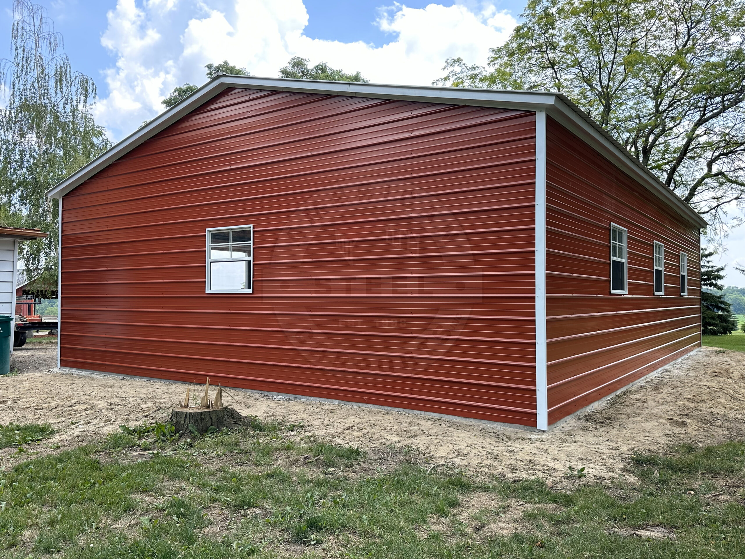 Plano TX Metal Garage