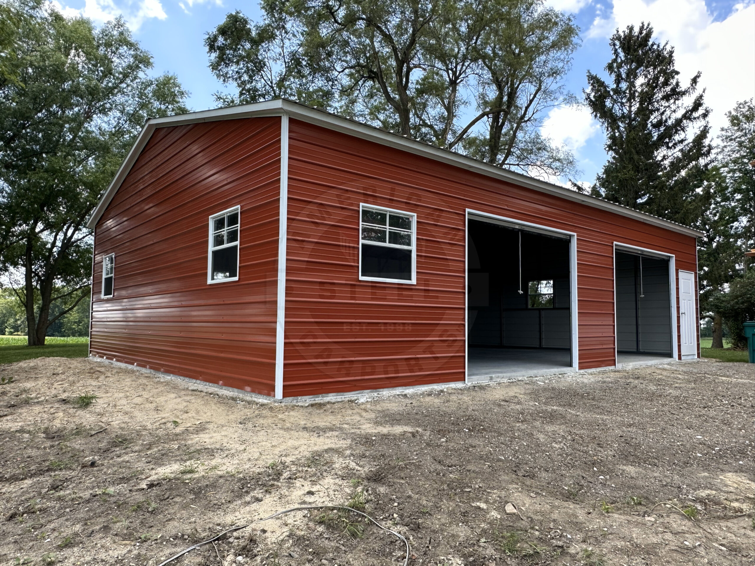Plano TX Metal Garage
