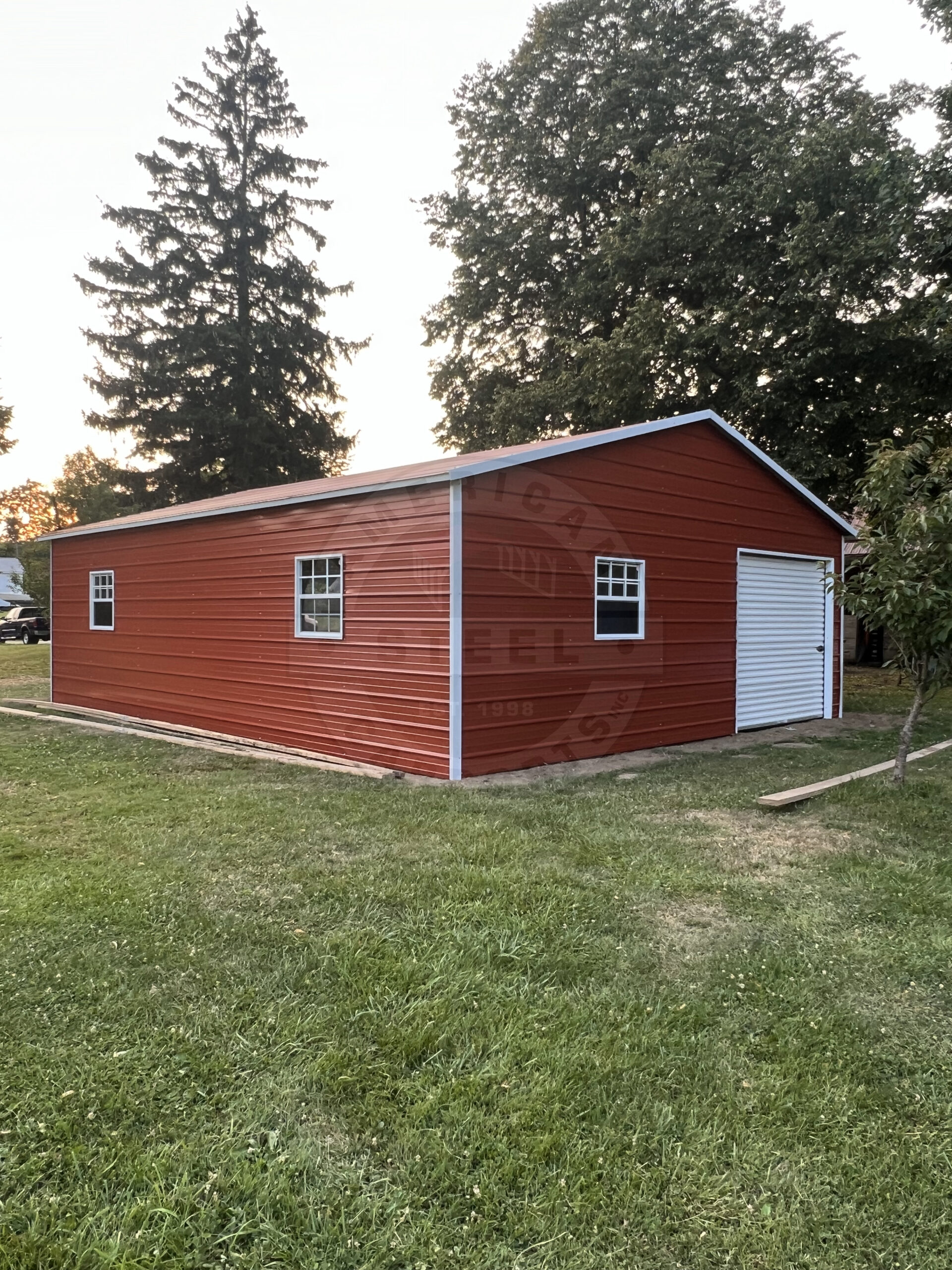 Rio Vista TX Metal Garage