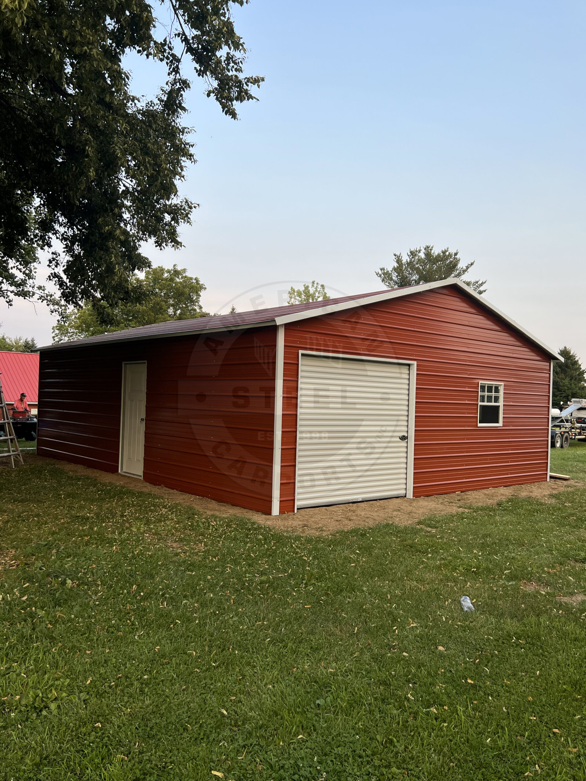 Rio Vista TX Metal Garage