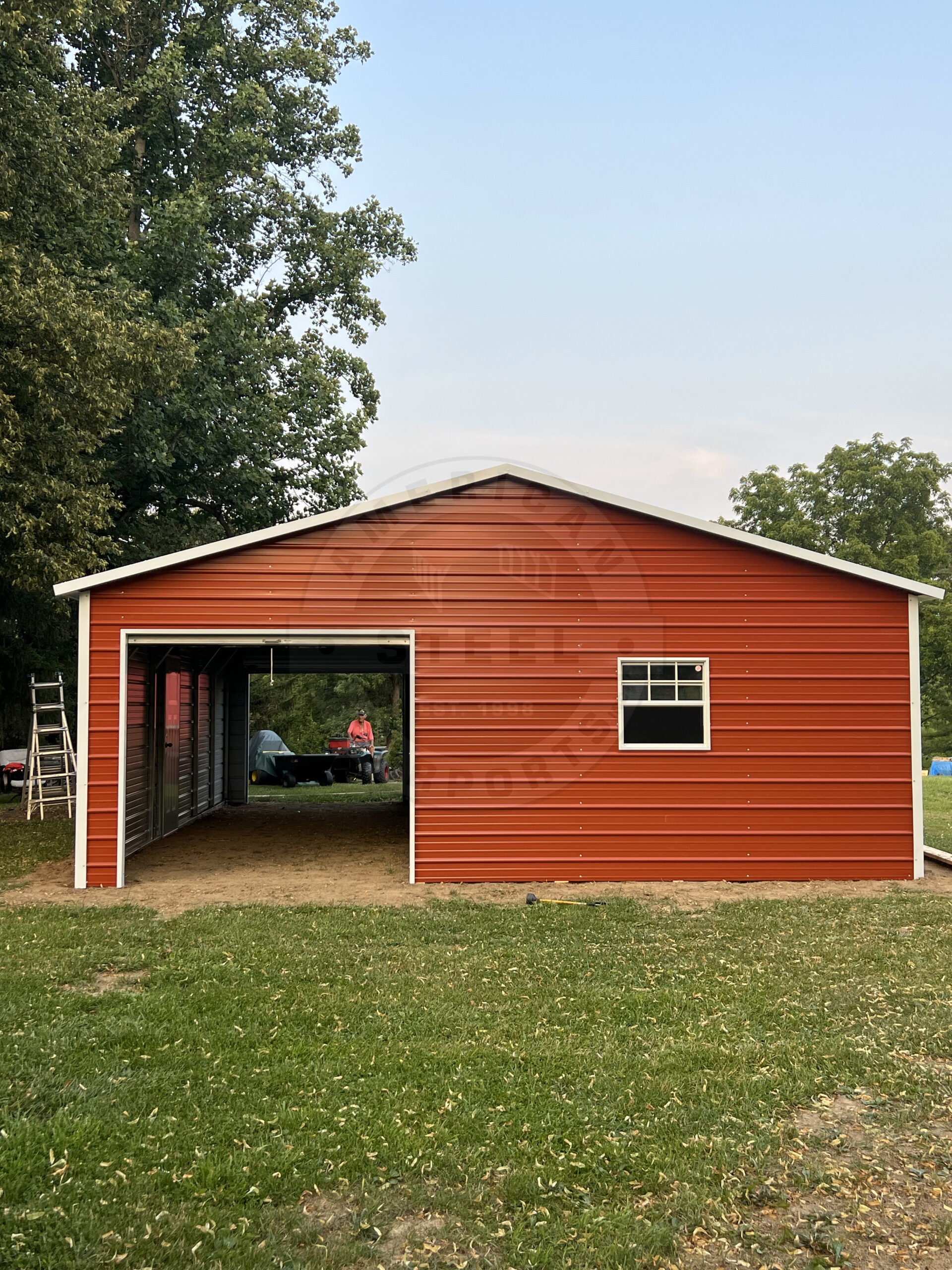 Rio Vista TX Metal Garage