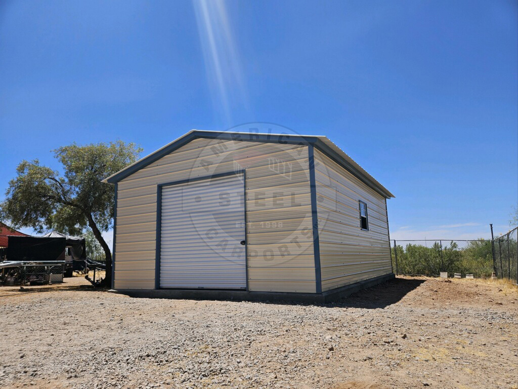 Rockwall TX Metal Garage