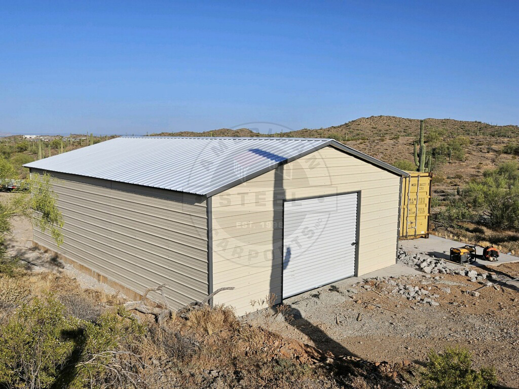 Rockwall TX Metal Garage