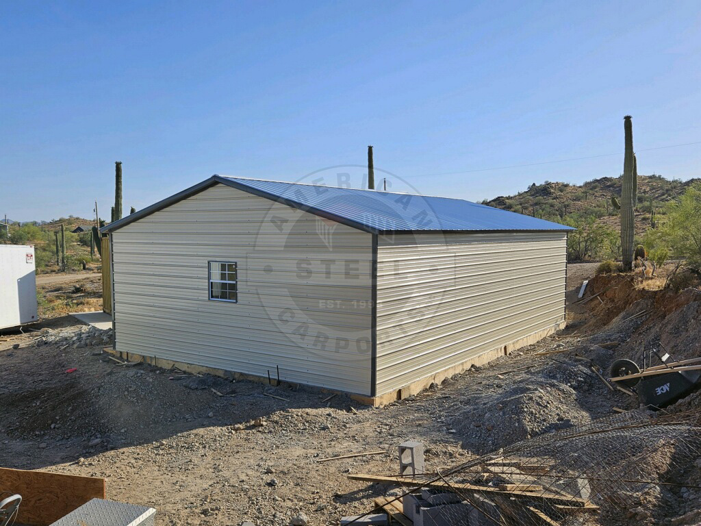Rockwall TX Metal Garage