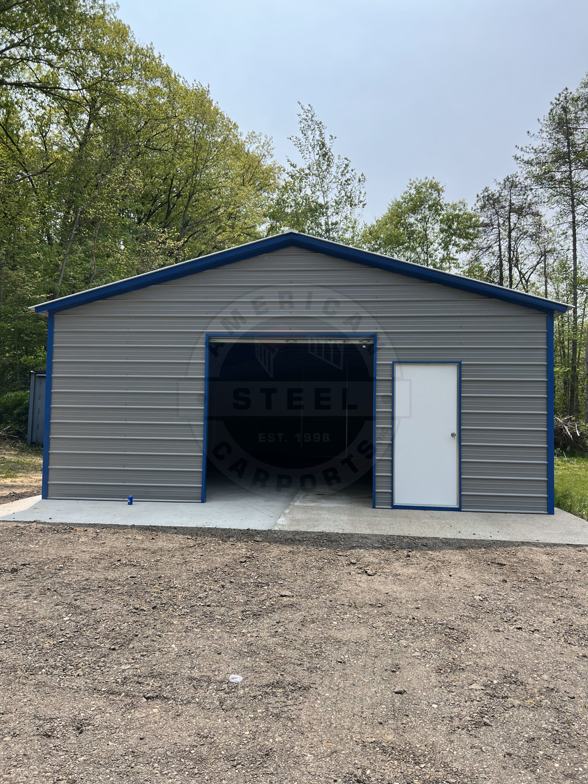 Rowlett TX Metal Garage