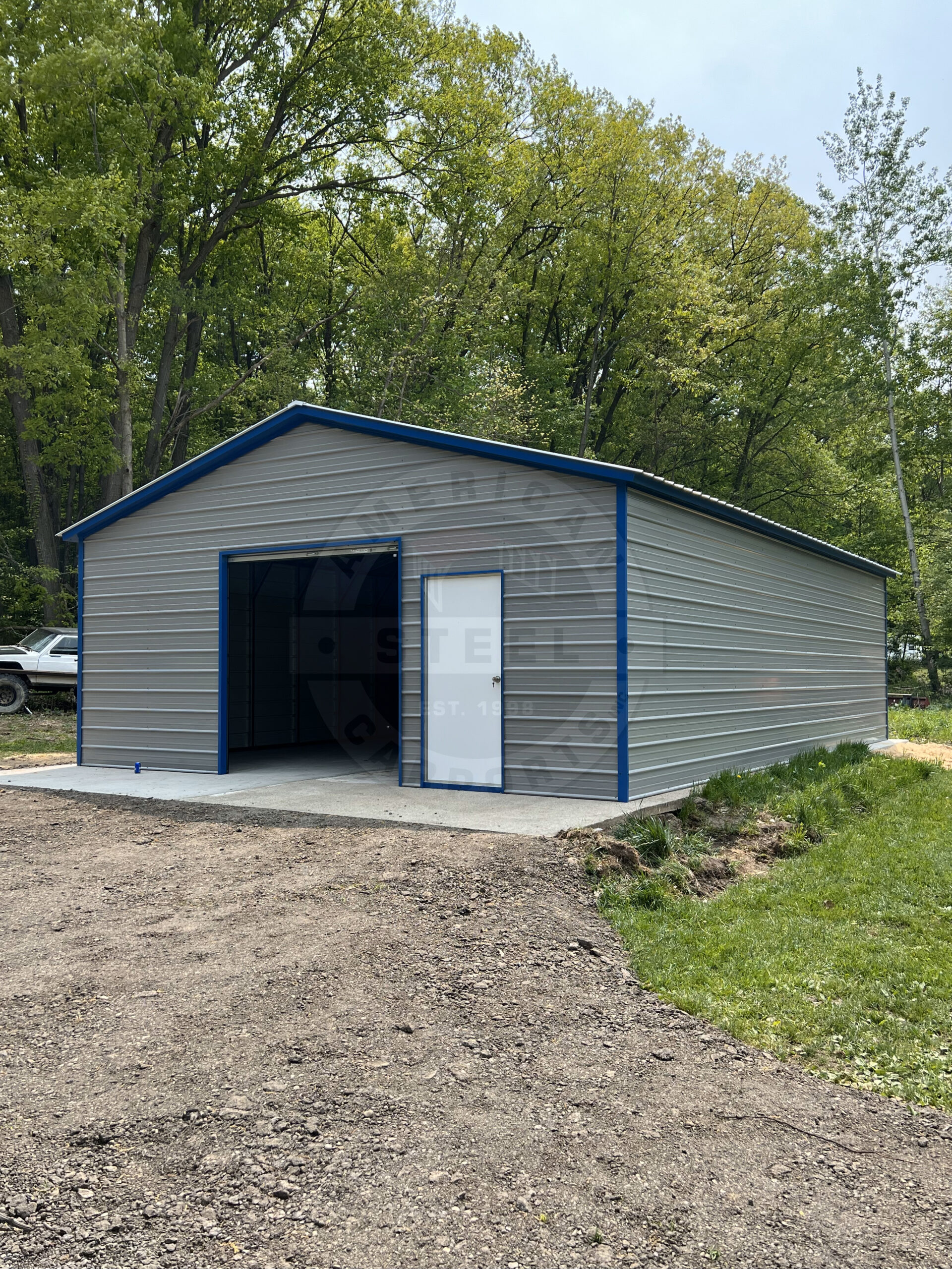 Rowlett TX Metal Garage