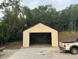 Southlake TX Metal Garage