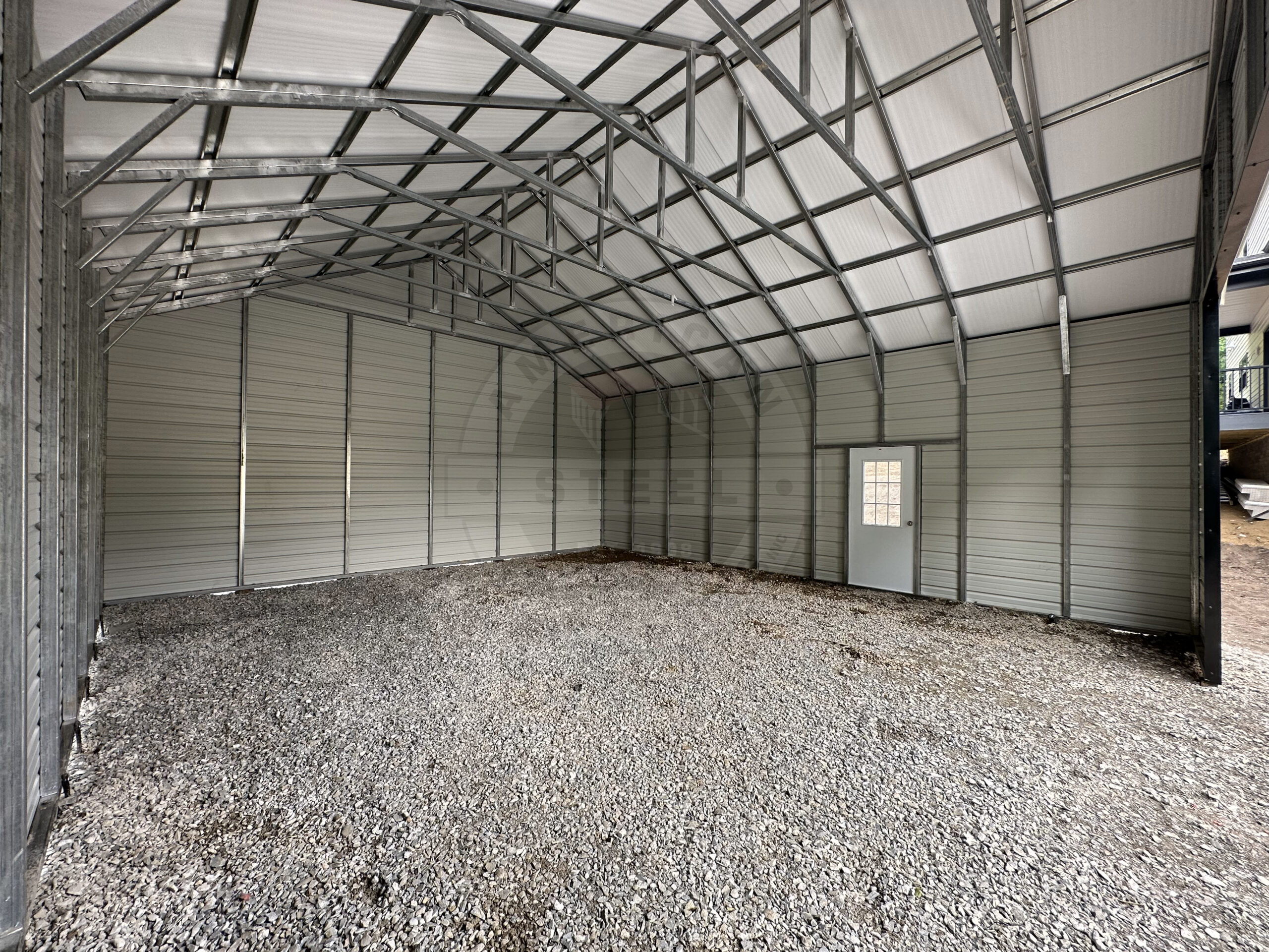 Southlake TX Metal Garage