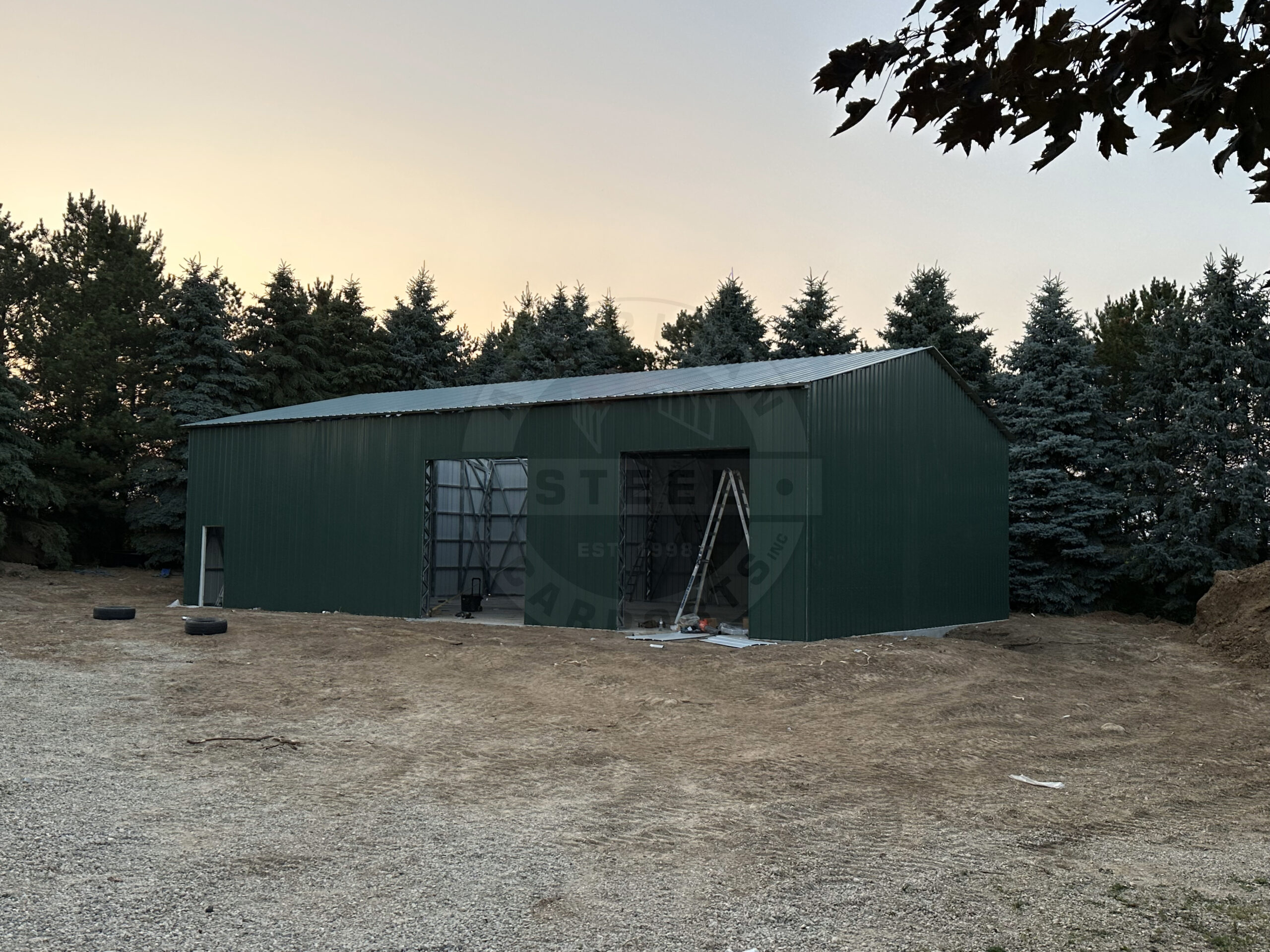 Tarrant County TX Metal Garage
