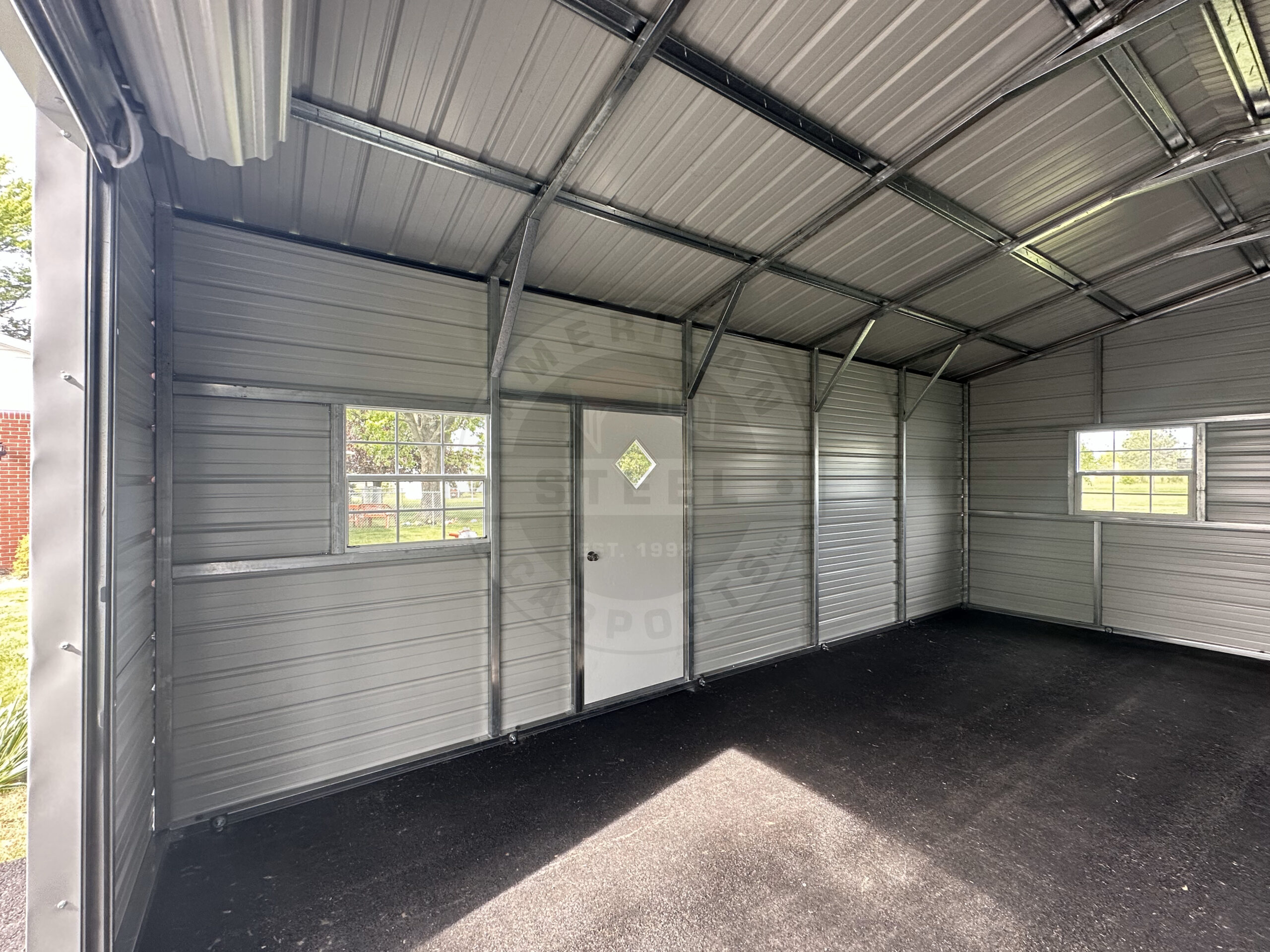 University Park TX Metal Garage