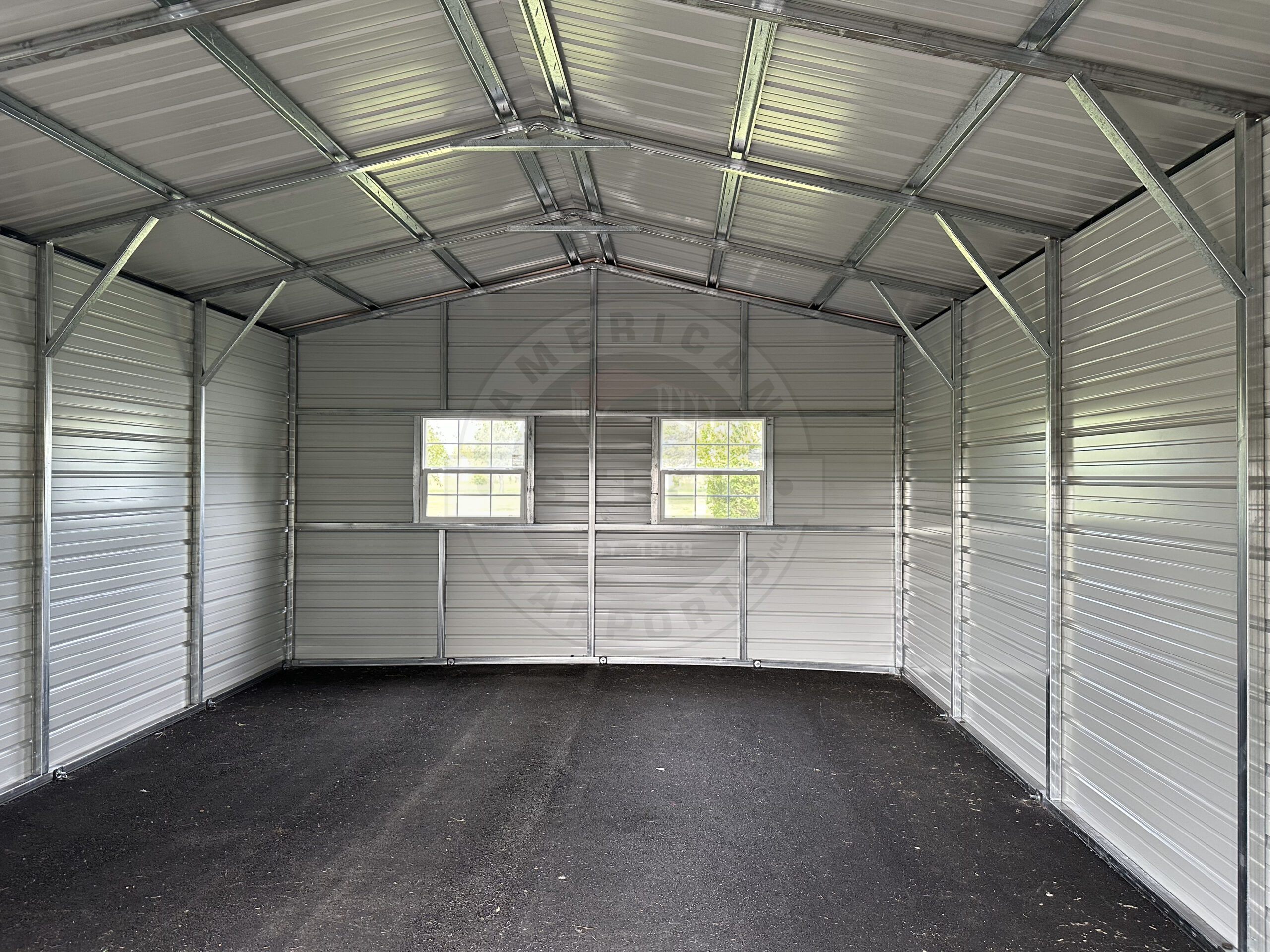 University Park TX Metal Garage