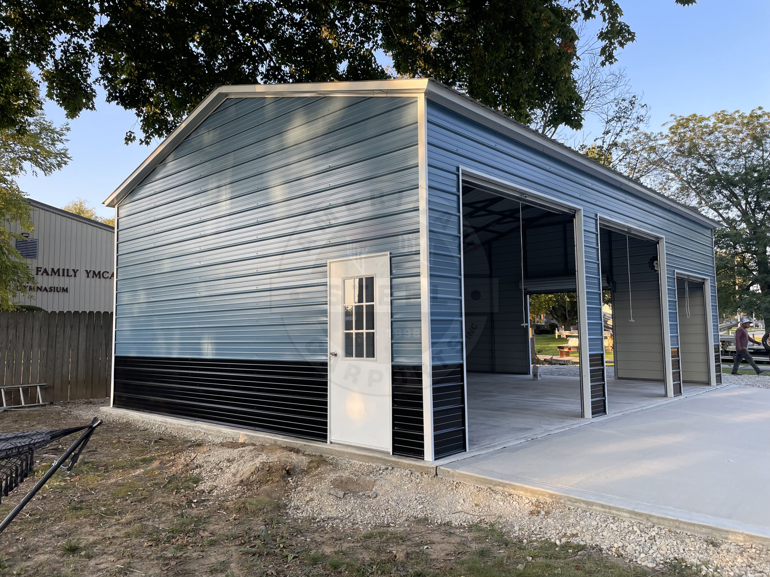 Westover Hills TX Metal Garage