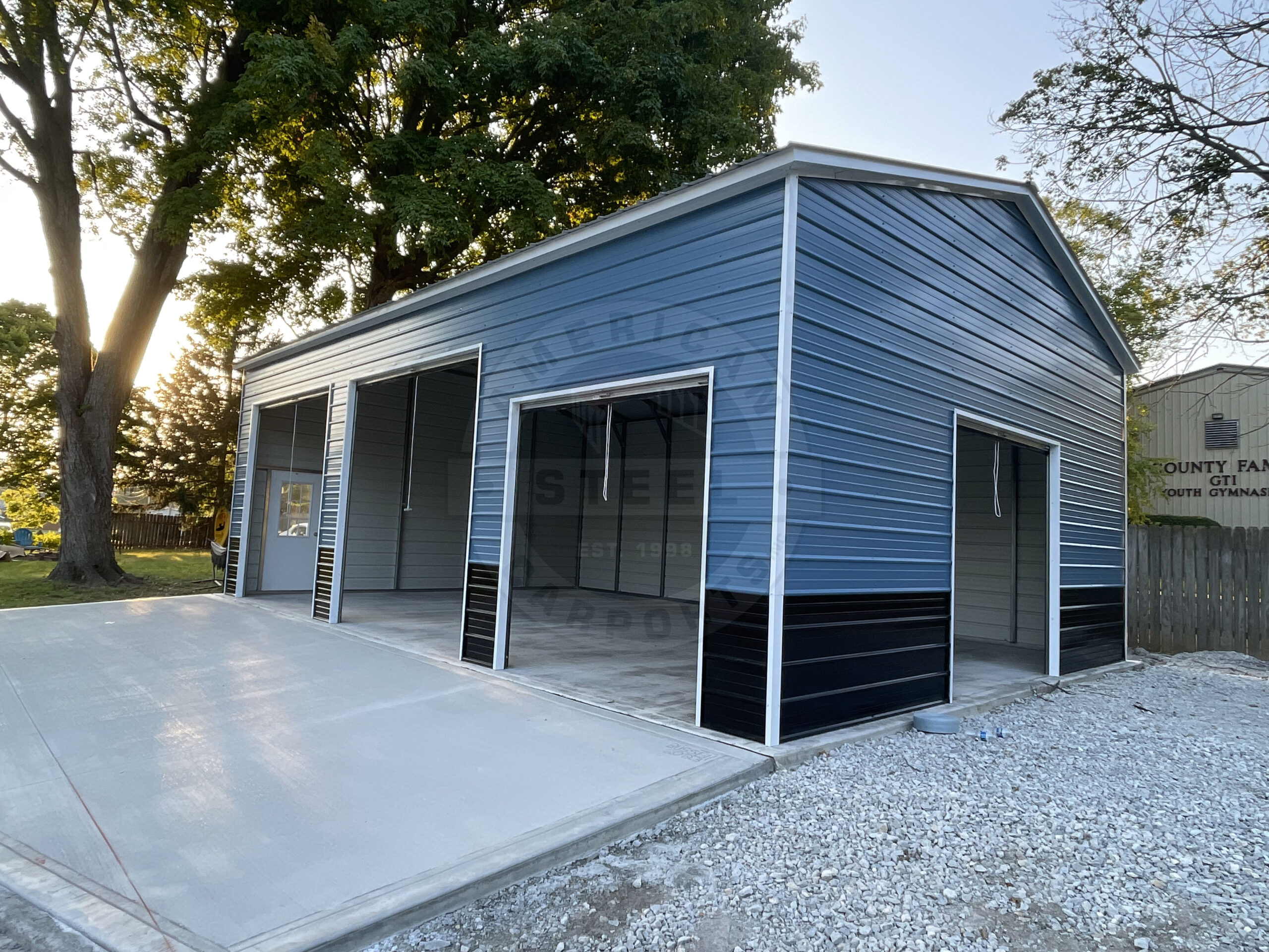 Westover Hills TX Metal Garage