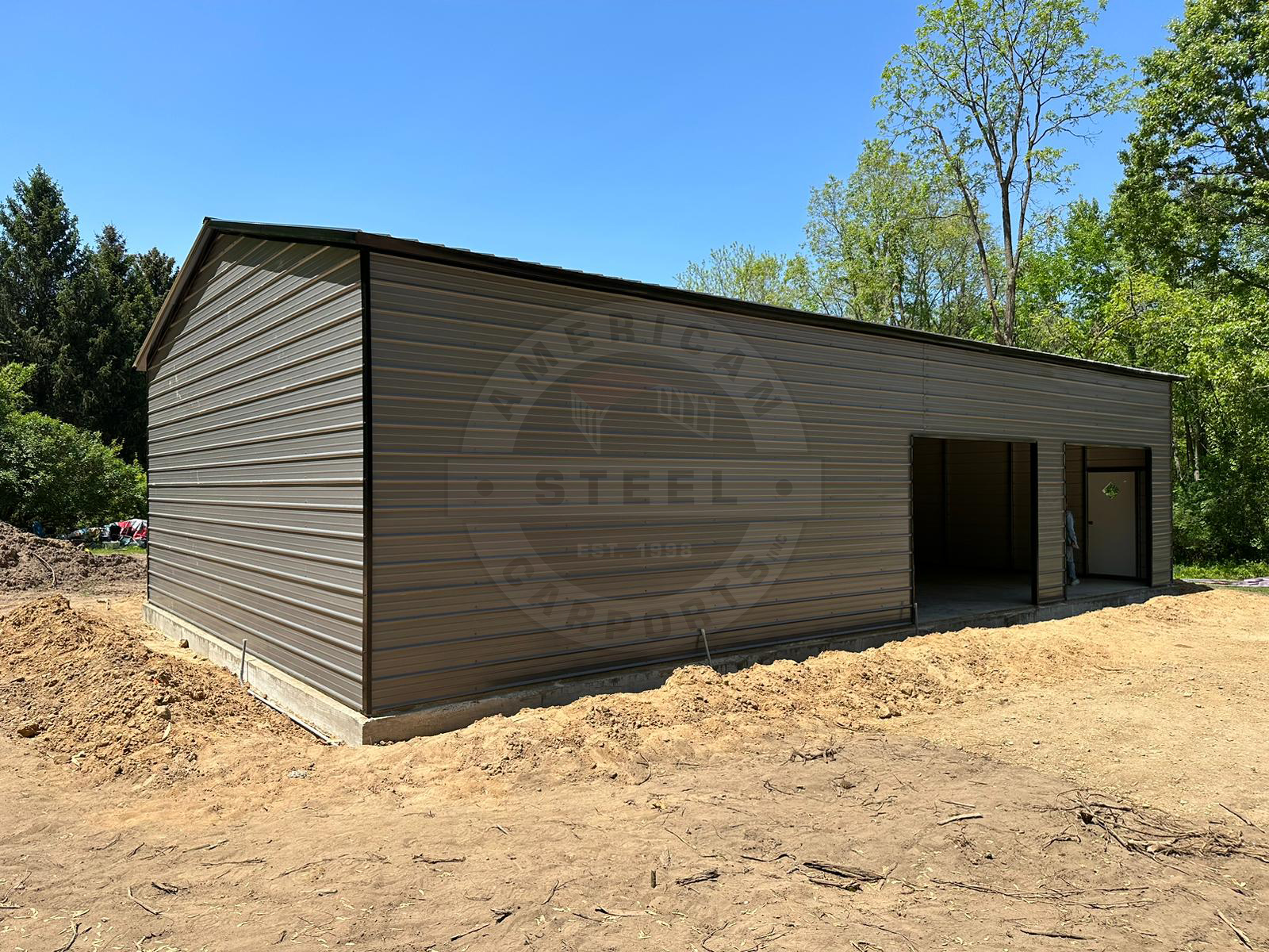 Dimmitt TX Metal Garage - Image 9