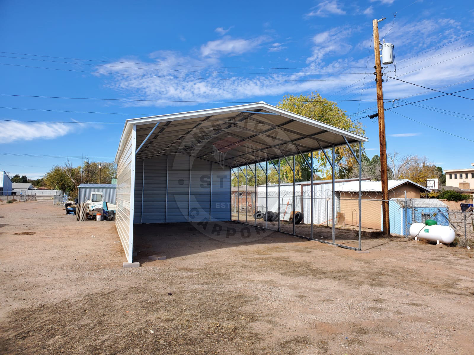 McKinney TX RV Metal Carport