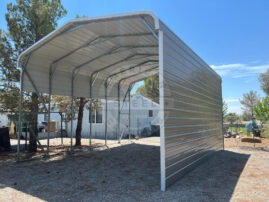 Round Rock TX RV Metal Carport