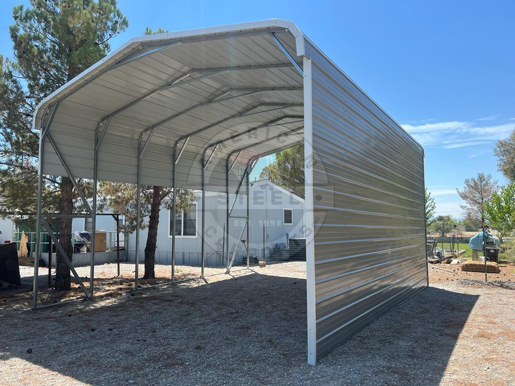 Round Rock TX RV Metal Carport