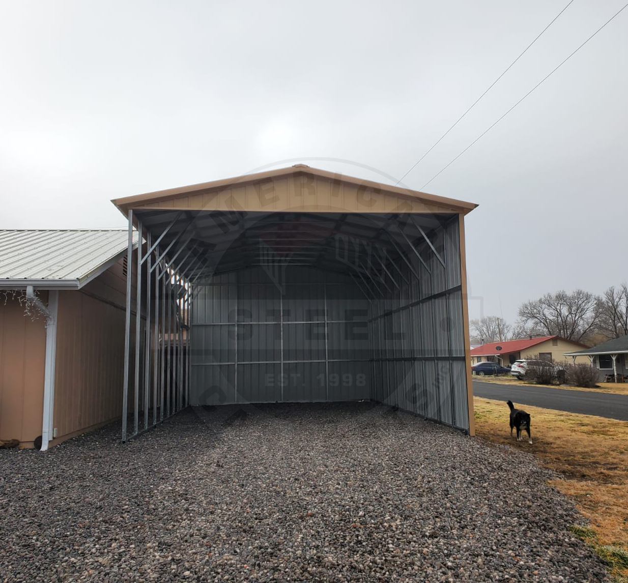 Carrollton TX RV Metal Carport