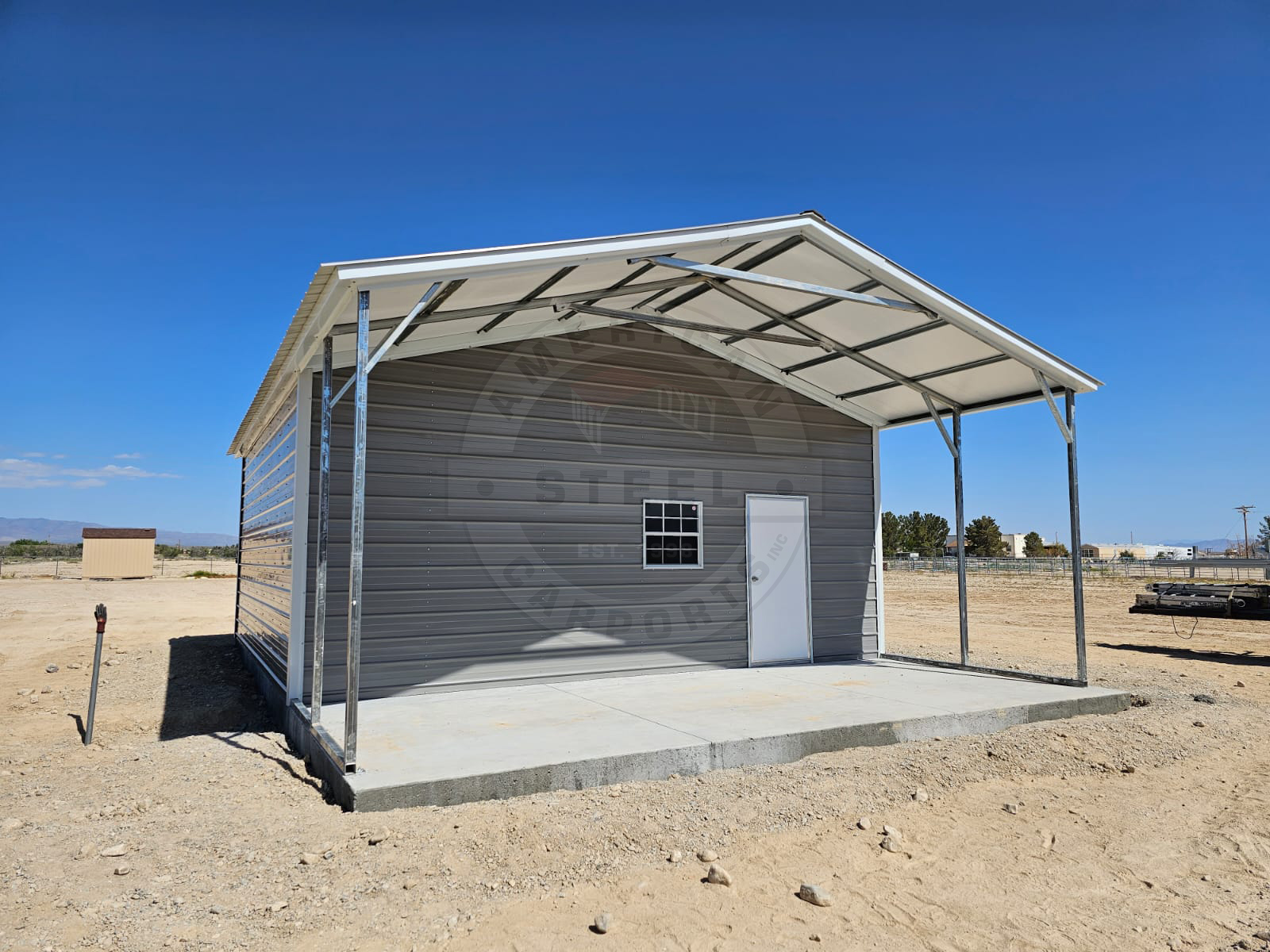 Italy TX Metal Garage