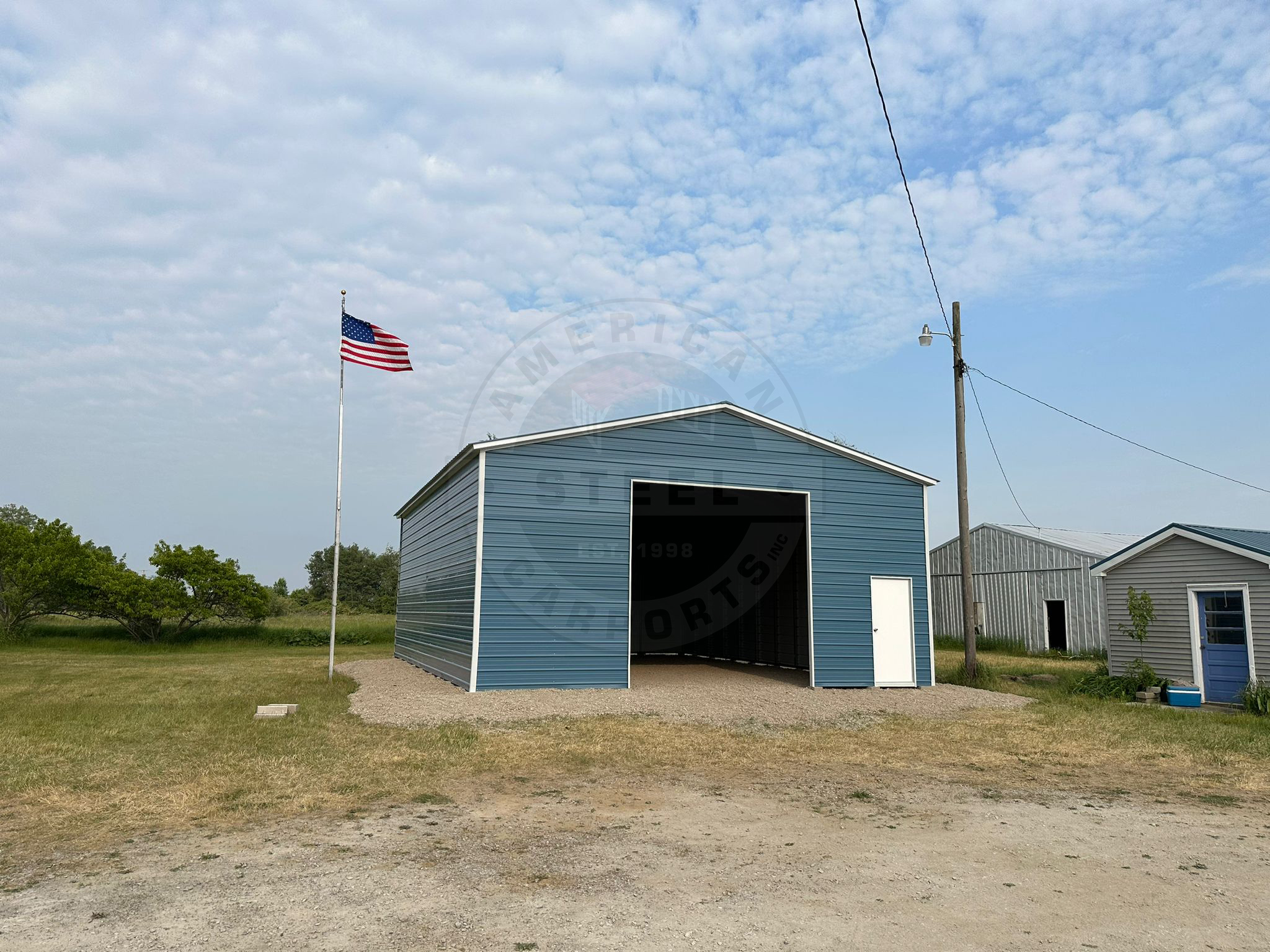 Childress TX Metal Garage - Image 2