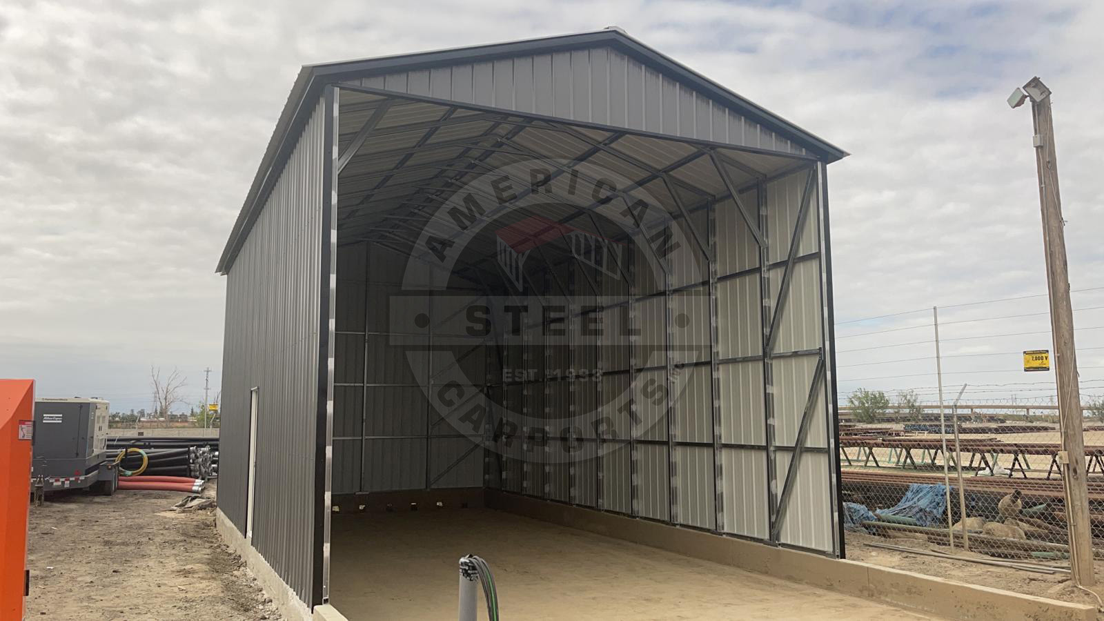 Denton TX RV Metal Garage