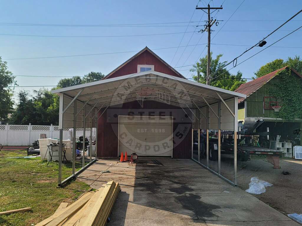 Denton TX RV Metal Carport - Image 3